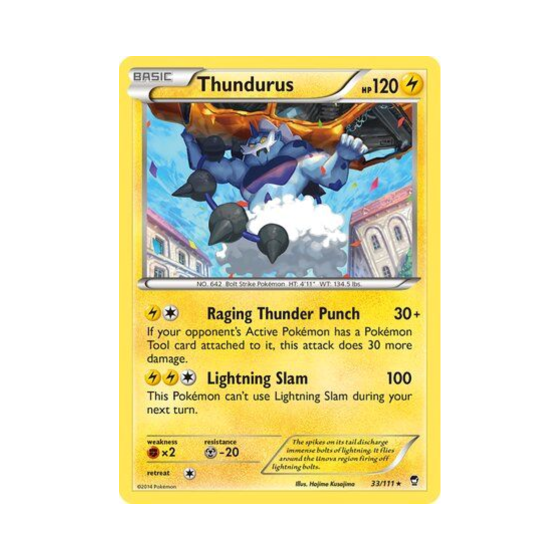 포켓몬 TCG 볼트로스 R 퓨리어스 피스트 (영문판)(Pokemon TCG Thundurus R Furious Fists (English Ver.)) - 1