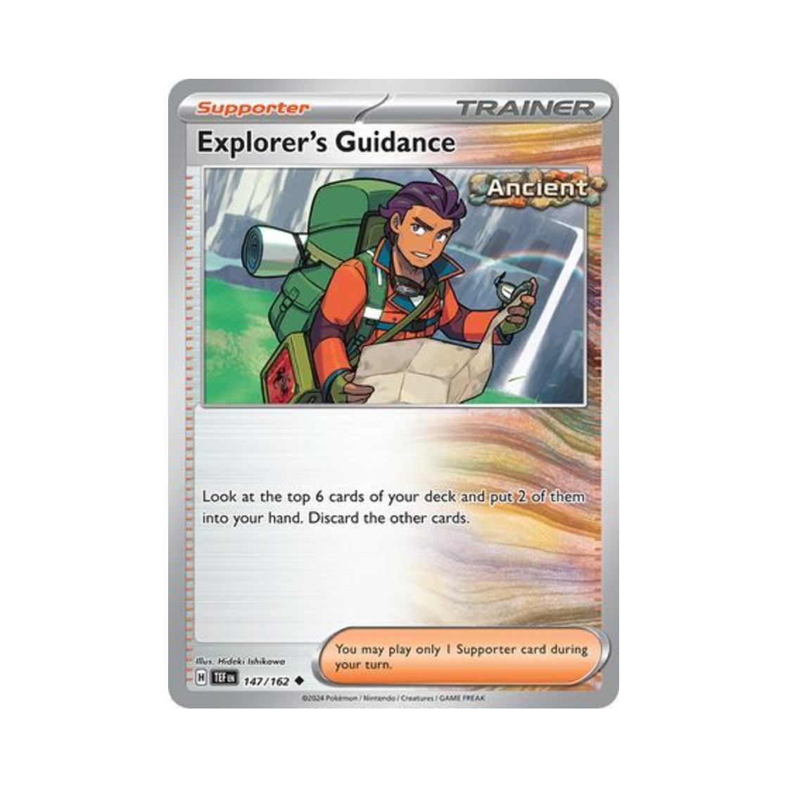 포켓몬 TCG 탐험가의 선도 U 템포럴 포시스 (영문판)(Pokemon TCG Explorer's Guidance U Temporal Forces (English Ver.)) - 1