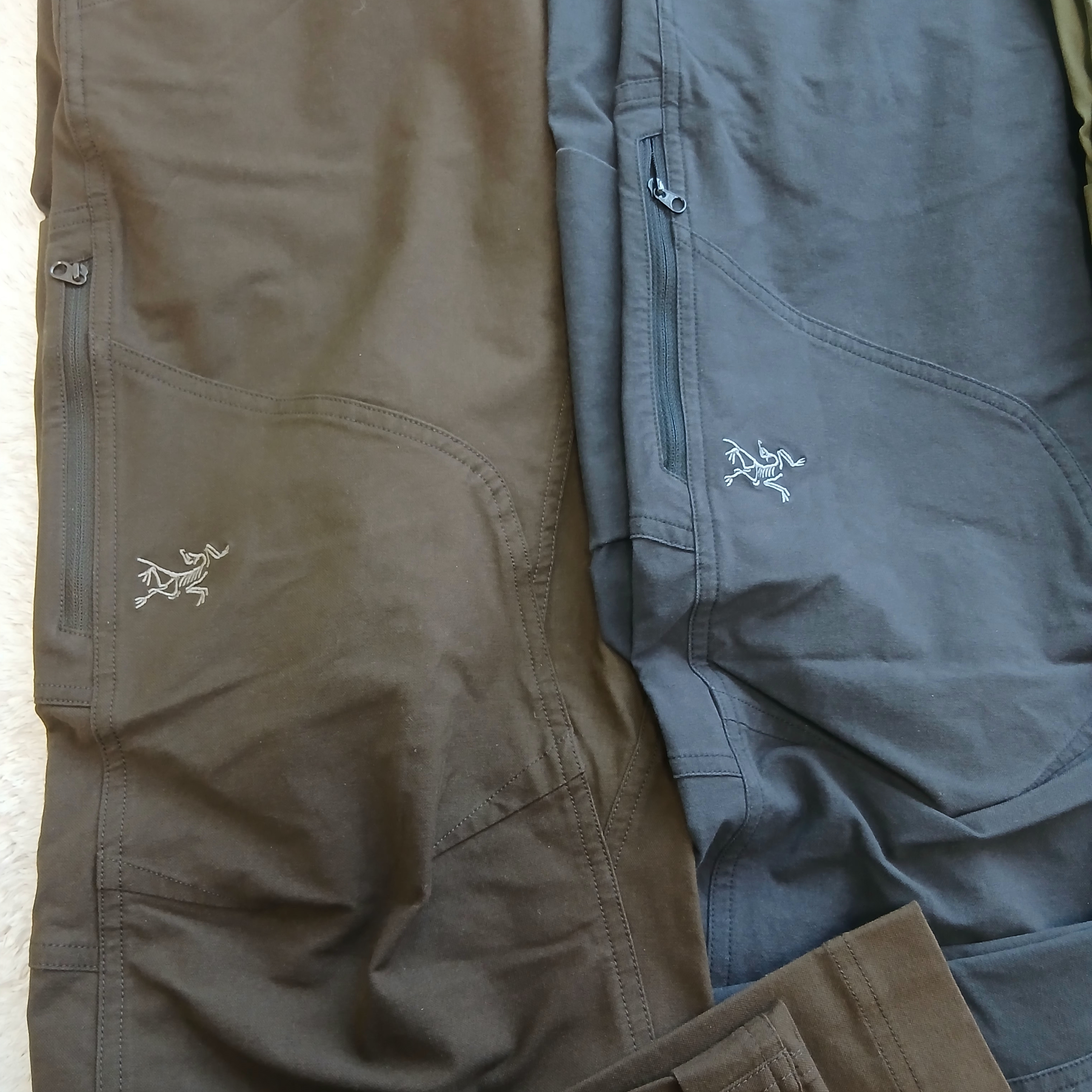 Arc'teryx Cronin Cotton Pants Black, Arc'teryx Cronin Cotton Pants Tatsu 착용 스타일 - 4