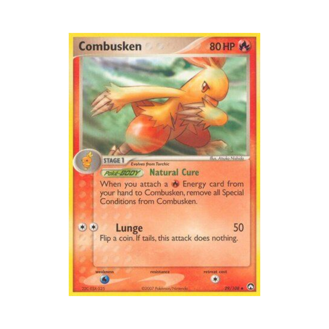 포켓몬 TCG 영치코 U EX 파워 키퍼스(영문판)(Pokemon TCG Combusken U EX Power Keepers (English Ver.)) - 1