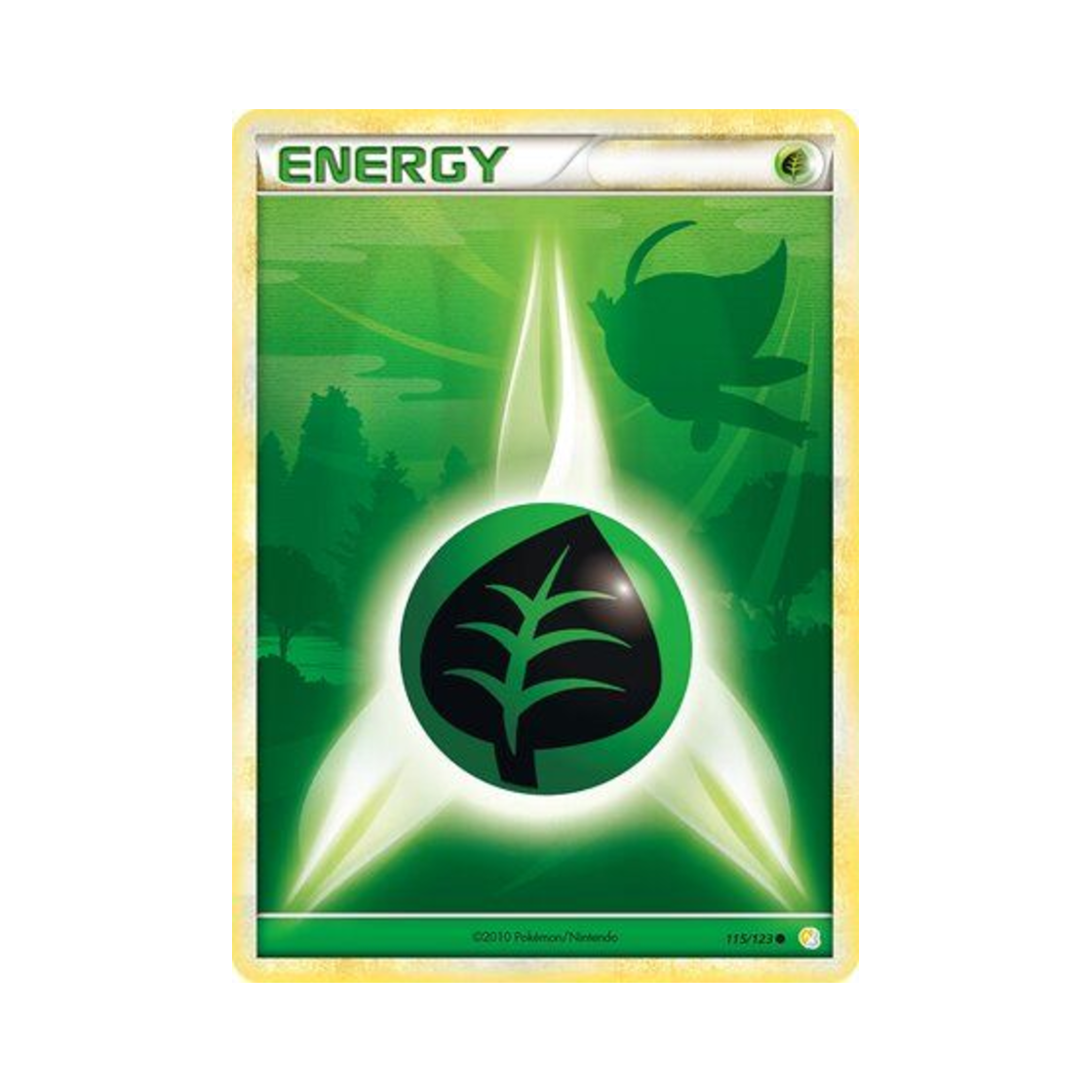 포켓몬 TCG 기본 풀 에너지 C 하트골드 & 소울실버 (영문판)(Pokemon TCG Grass Energy C HeartGold & SoulSilver (English Ver.)) - 1