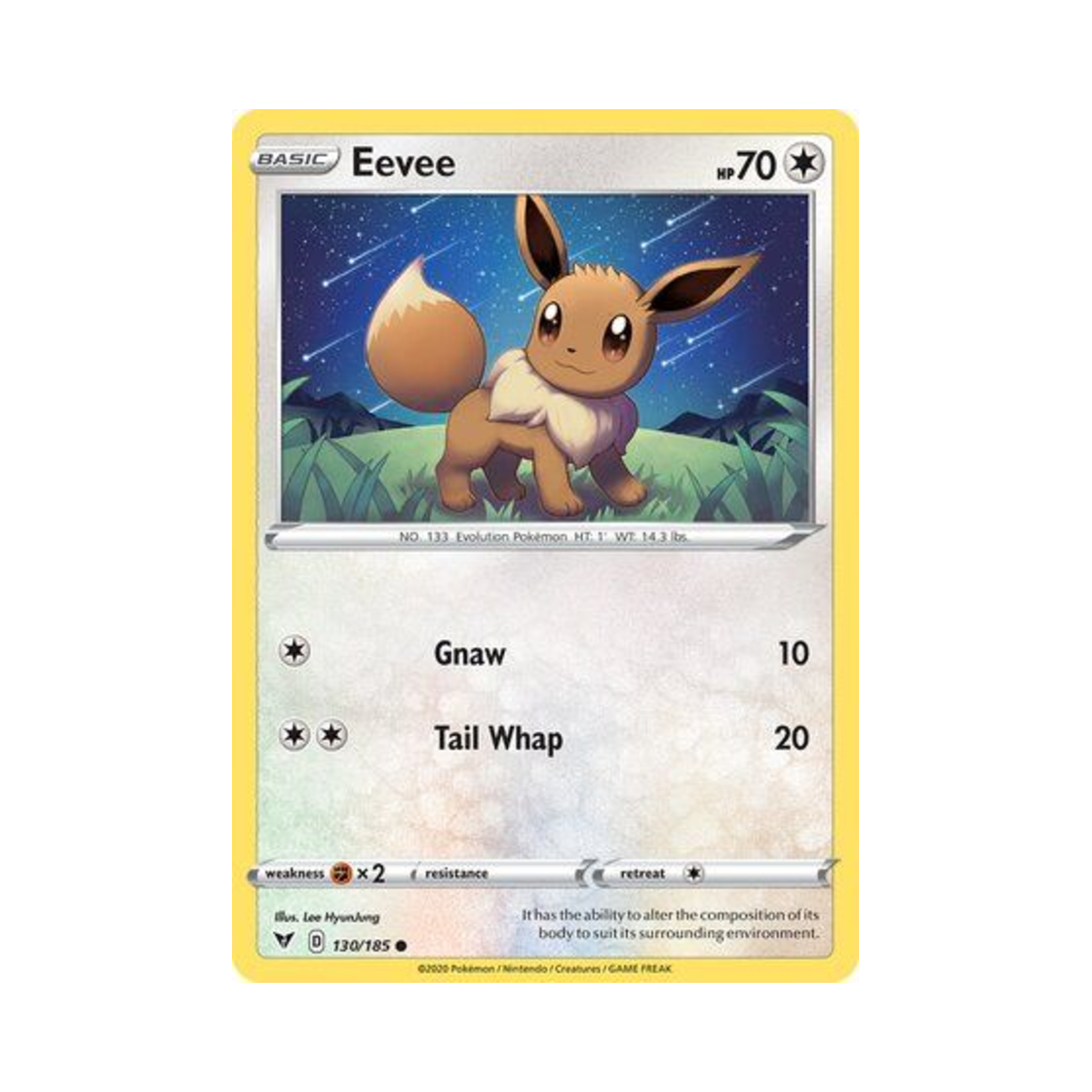 포켓몬 TCG 이브이 C 비비드 볼티지 (영문판)(Pokemon TCG Eevee C Vivid Voltage (English Ver.)) - 1