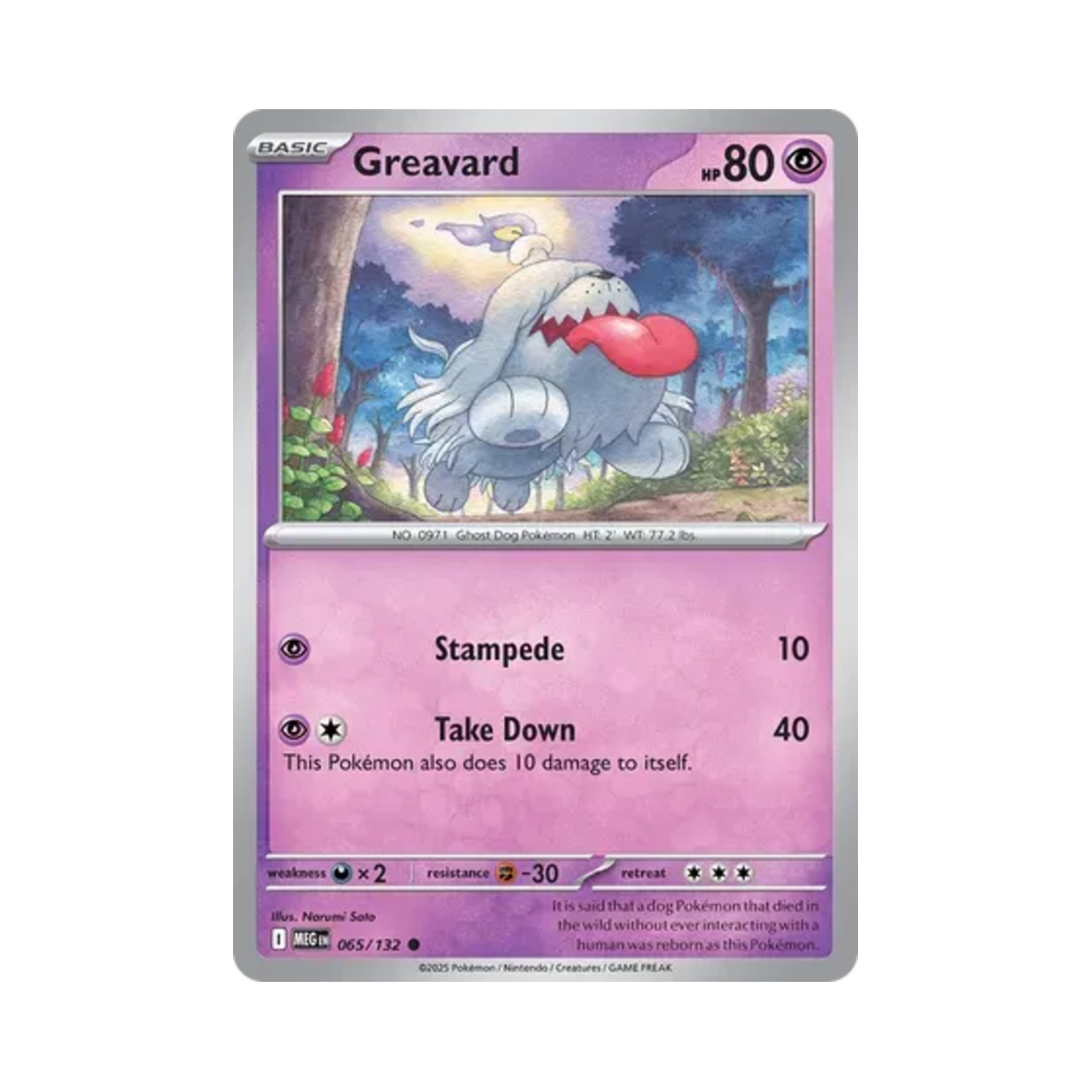 포켓몬 TCG 망망이 C 메가 에볼루션 (영문판)(Pokemon TCG Greavard C Mega Evolution (English Ver.)) - 1