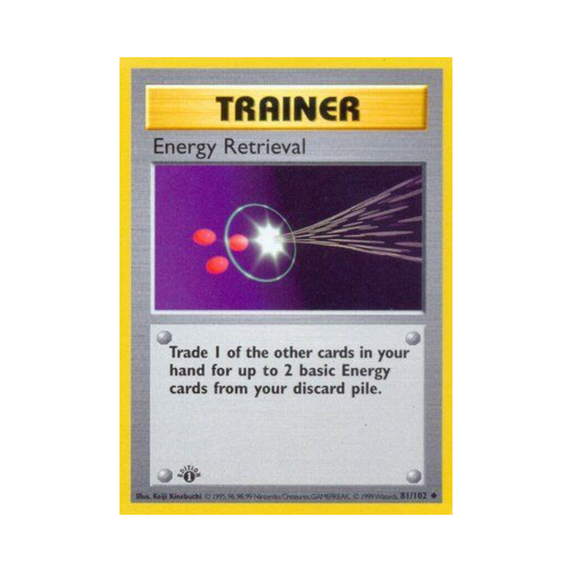 포켓몬 TCG 에너지 회수 U 베이스 세트 (영문판)(Pokemon TCG Energy Retrieval U Base Set (English Ver.))