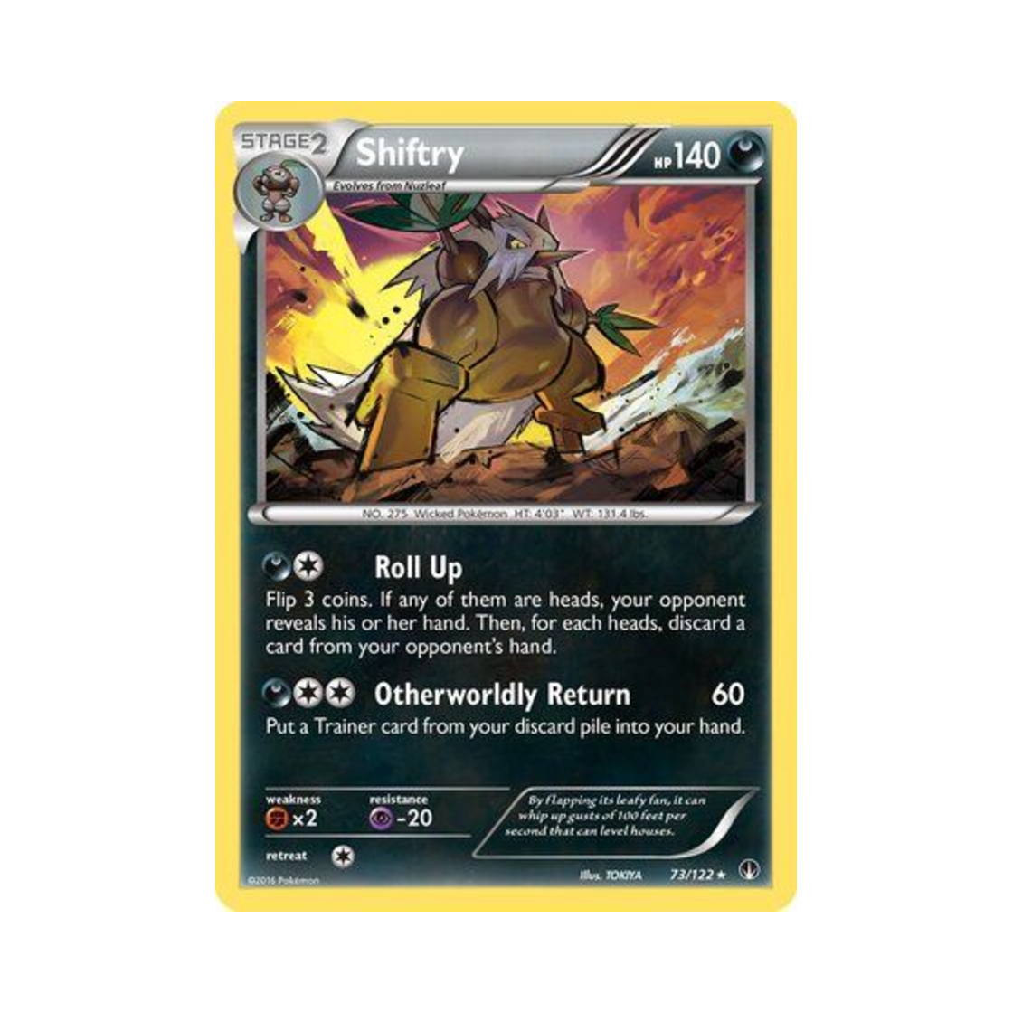 포켓몬 TCG 다탱구 R 브레이크포인트 (영문판)(Pokemon TCG Shiftry R BREAKpoint (English Ver.))