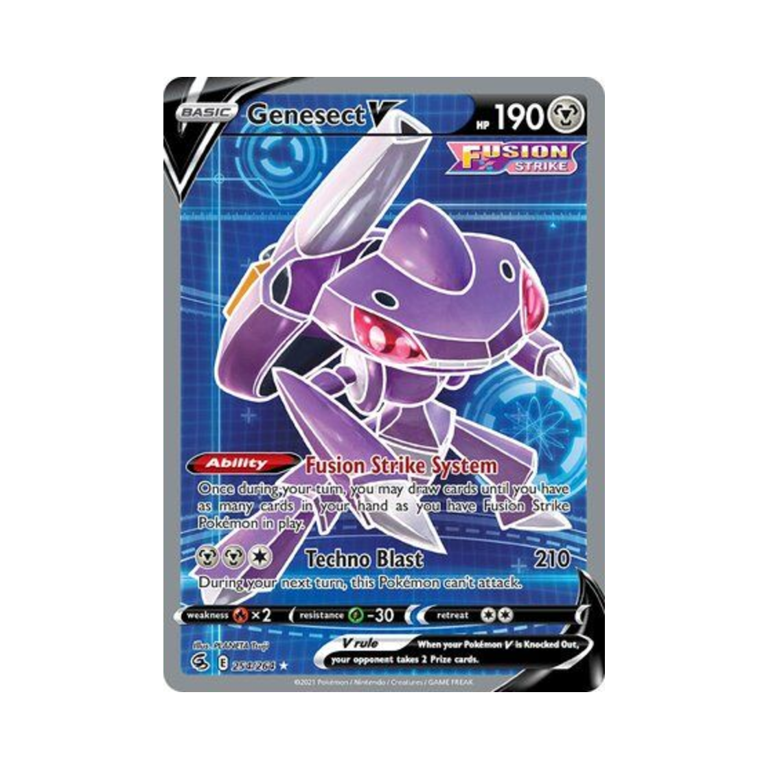 포켓몬 TCG 게노세크트 V RU 퓨전 스트라이크 (영문판)(Pokemon TCG Genesect V RU Fusion Strike (English Ver.))