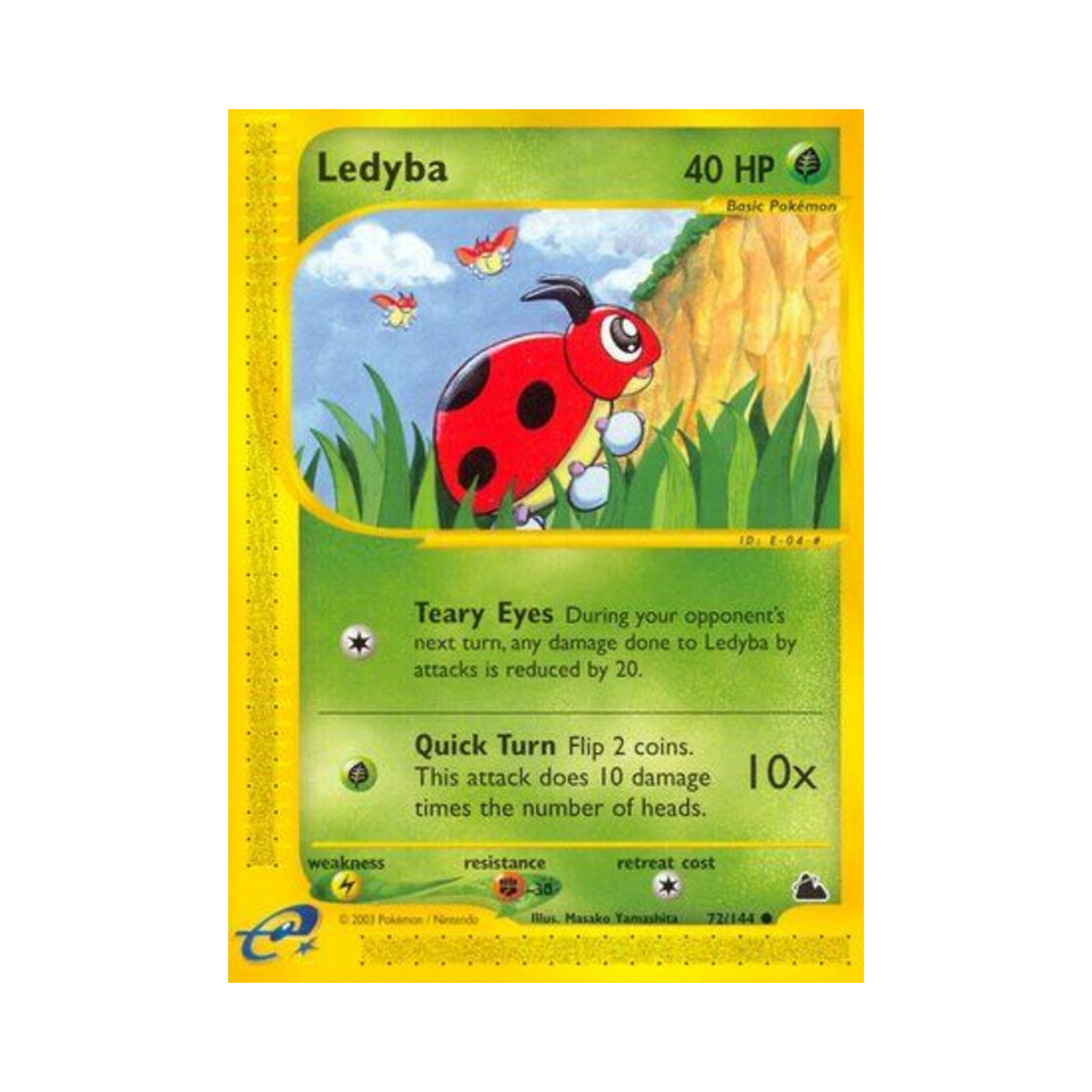 포켓몬 TCG 레디바 C 스카이리지 (영문판)(Pokemon TCG Ledyba C Skyridge (English Ver.)) - 1