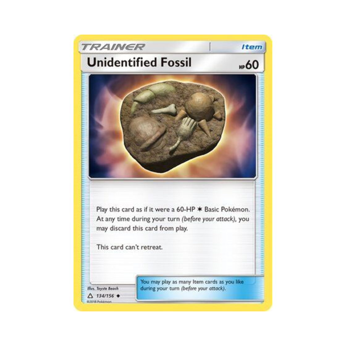 포켓몬 TCG 수수깨끼화석 U 울트라 프리즘 (영문판)(Pokemon TCG Unidentified Fossil U Ultra Prism (English Ver.)) - 1