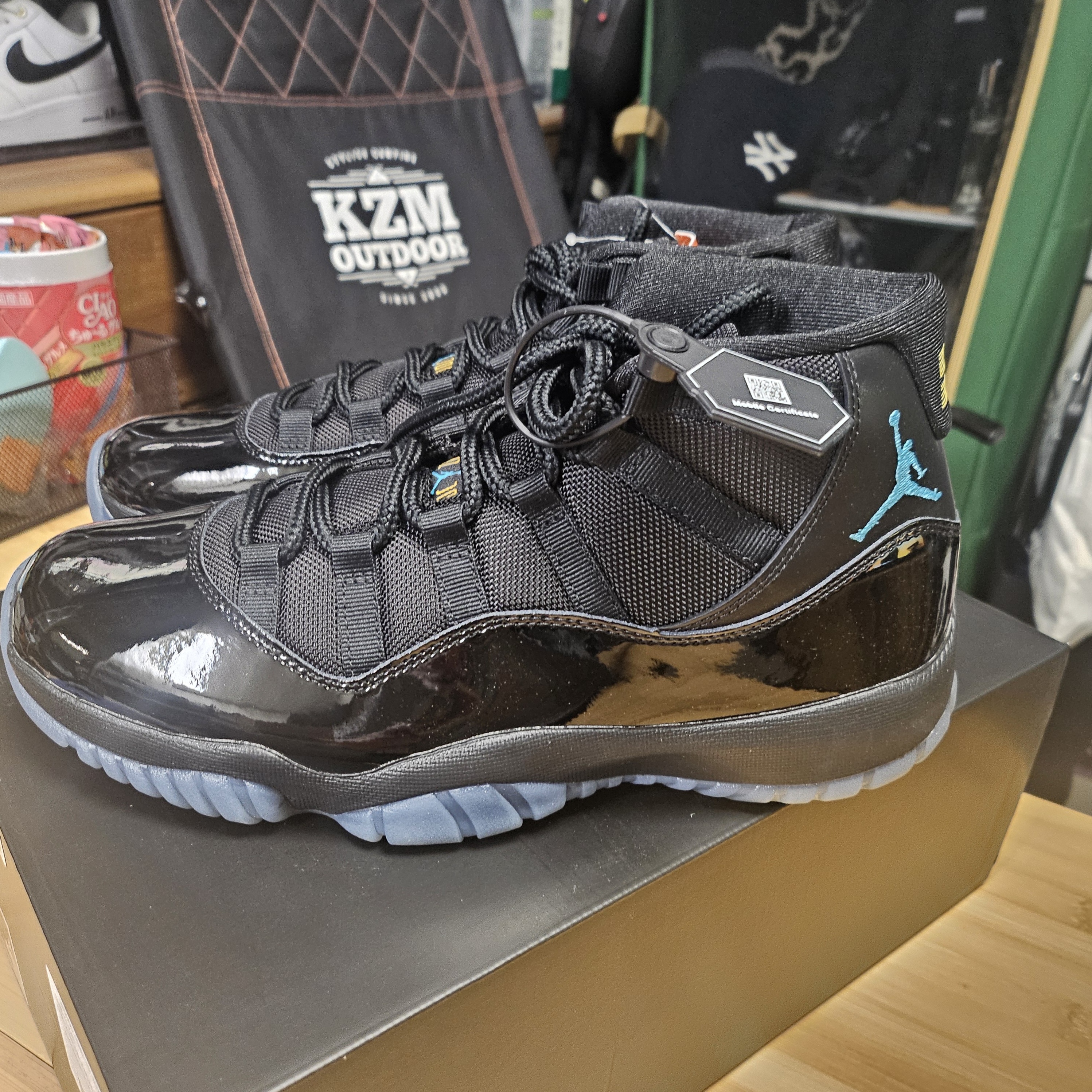 Jordan 11 Retro Gamma 착용 스타일 - 1
