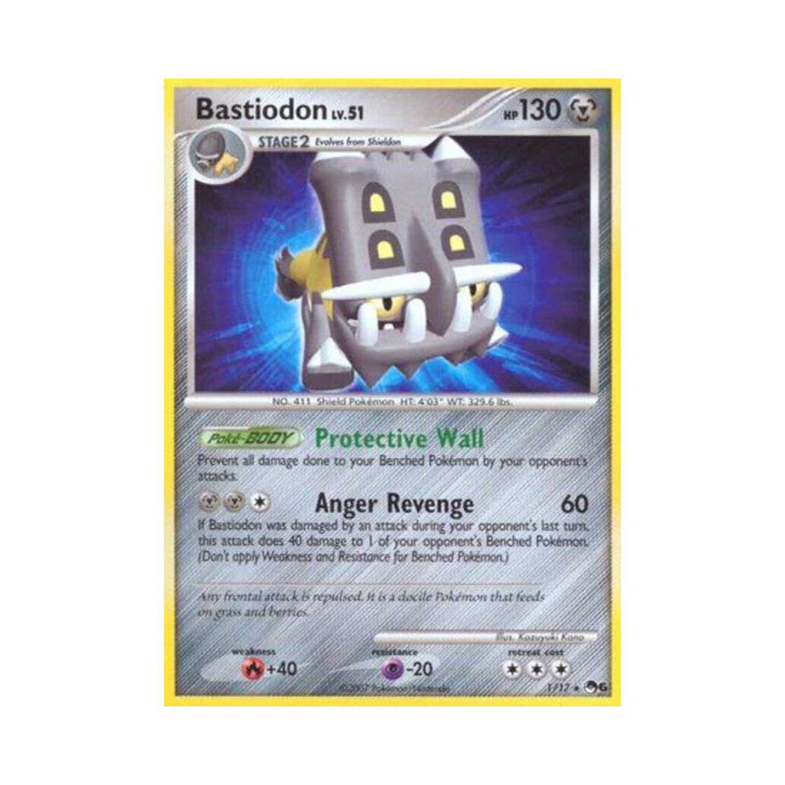 포켓몬 TCG 바리톱스 R 팝 시리즈 6 (영문판)(Pokemon TCG Bastiodon R POP Series 6 (English Ver.)) - 1
