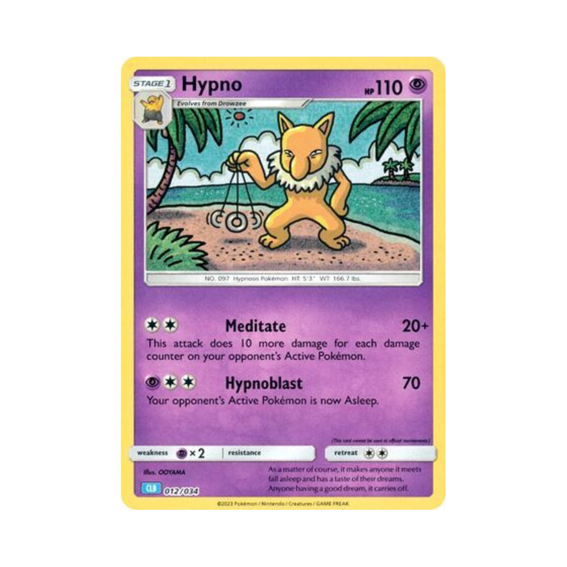 포켓몬 TCG 슬리퍼 포켓몬 TCG 클래식 (영문판)(Pokemon TCG Hypno Pokemon TCG Classic (English Ver.)) - 1