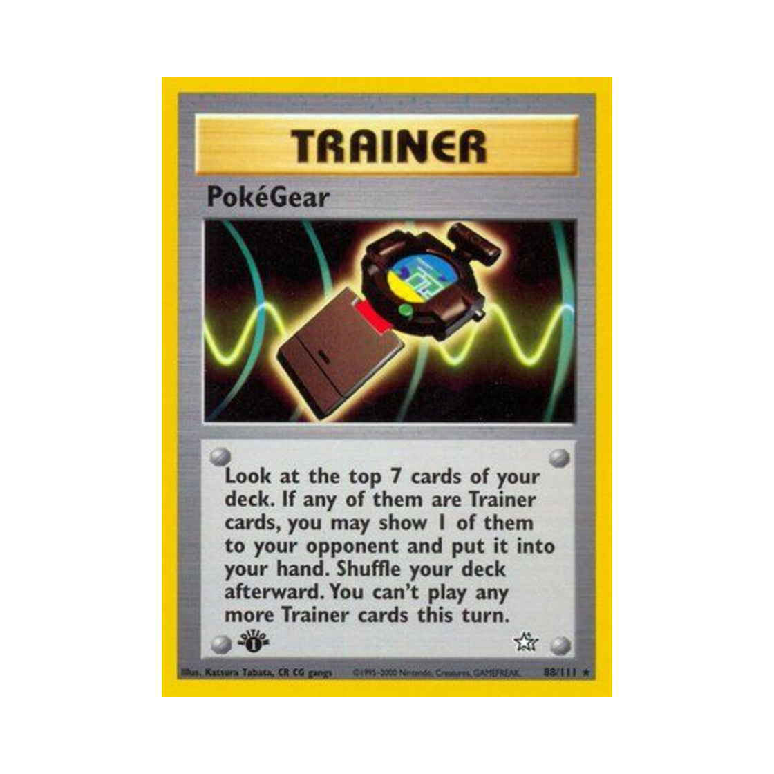 포켓몬 TCG 포켓기어 R 네오 제네시스 (영문판)(Pokemon TCG PokeGear R Neo Genesis (English Ver.)) - 1