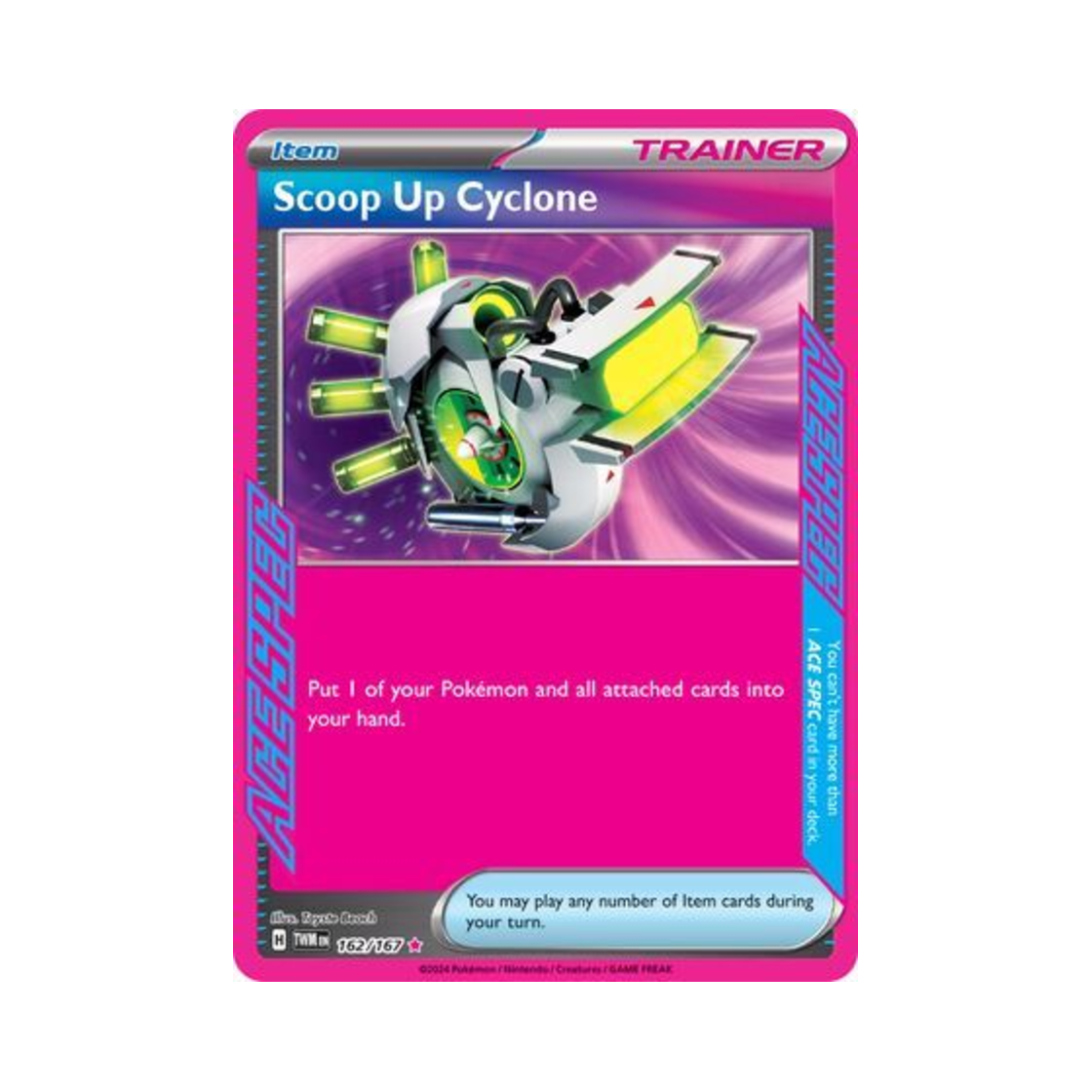 포켓몬 TCG 포켓몬 회수 사이클론 ASR 트와일라잇 마스커레이드 (영문판)(Pokemon TCG Scoop Up Cyclone ASR Twilight Masquerade (English Ver.)) - 1