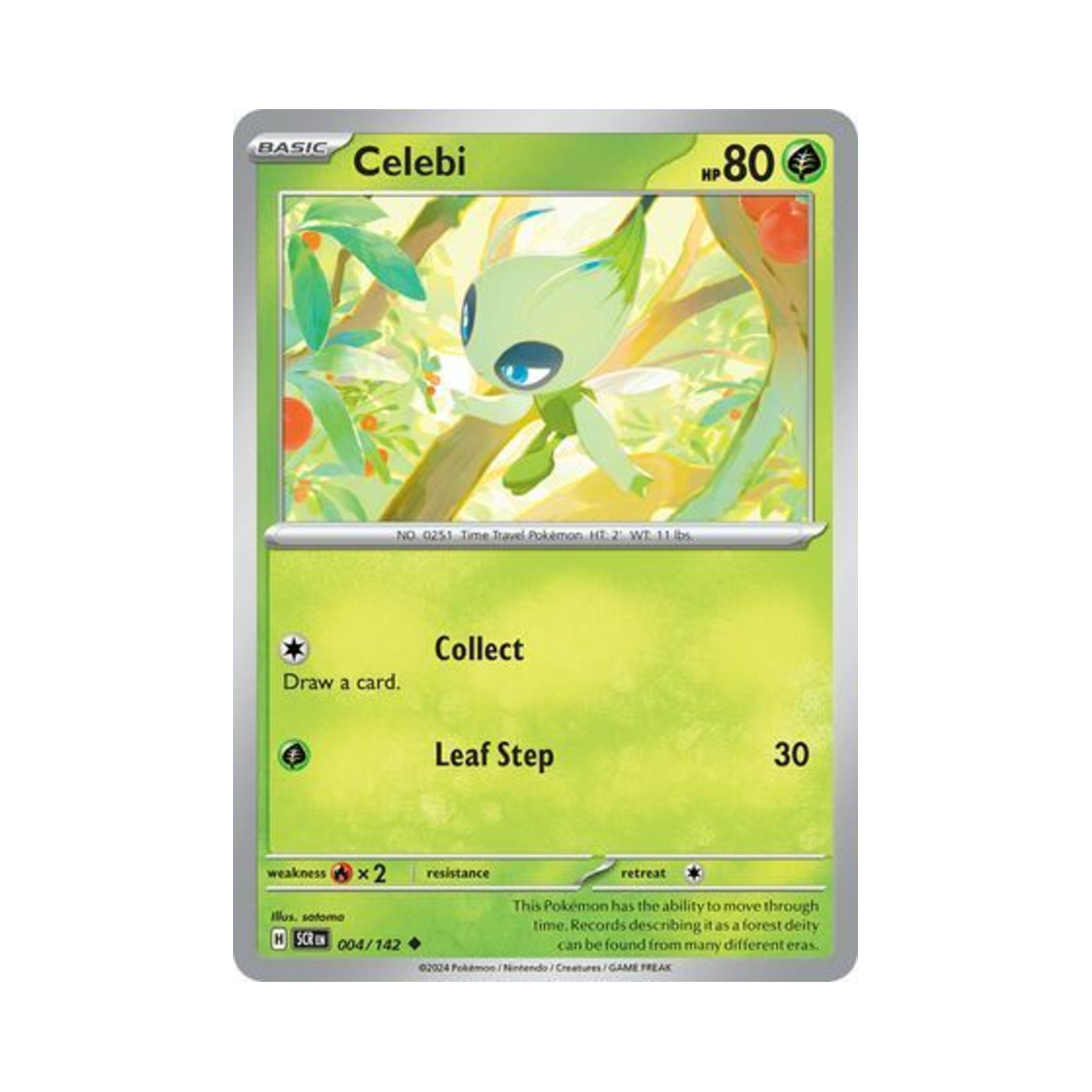 포켓몬 TCG 세레비 U 스텔라 크라운 (영문판)(Pokemon TCG Celebi U Stellar Crown (English Ver.)) - 1