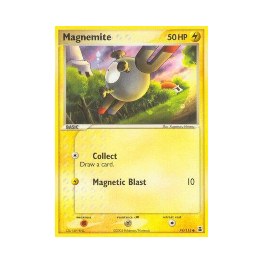포켓몬 TCG 코일 C EX 델타 스페이시스 (영문판)(Pokemon TCG Magnemite C EX Delta Species (English Ver.)) - 1