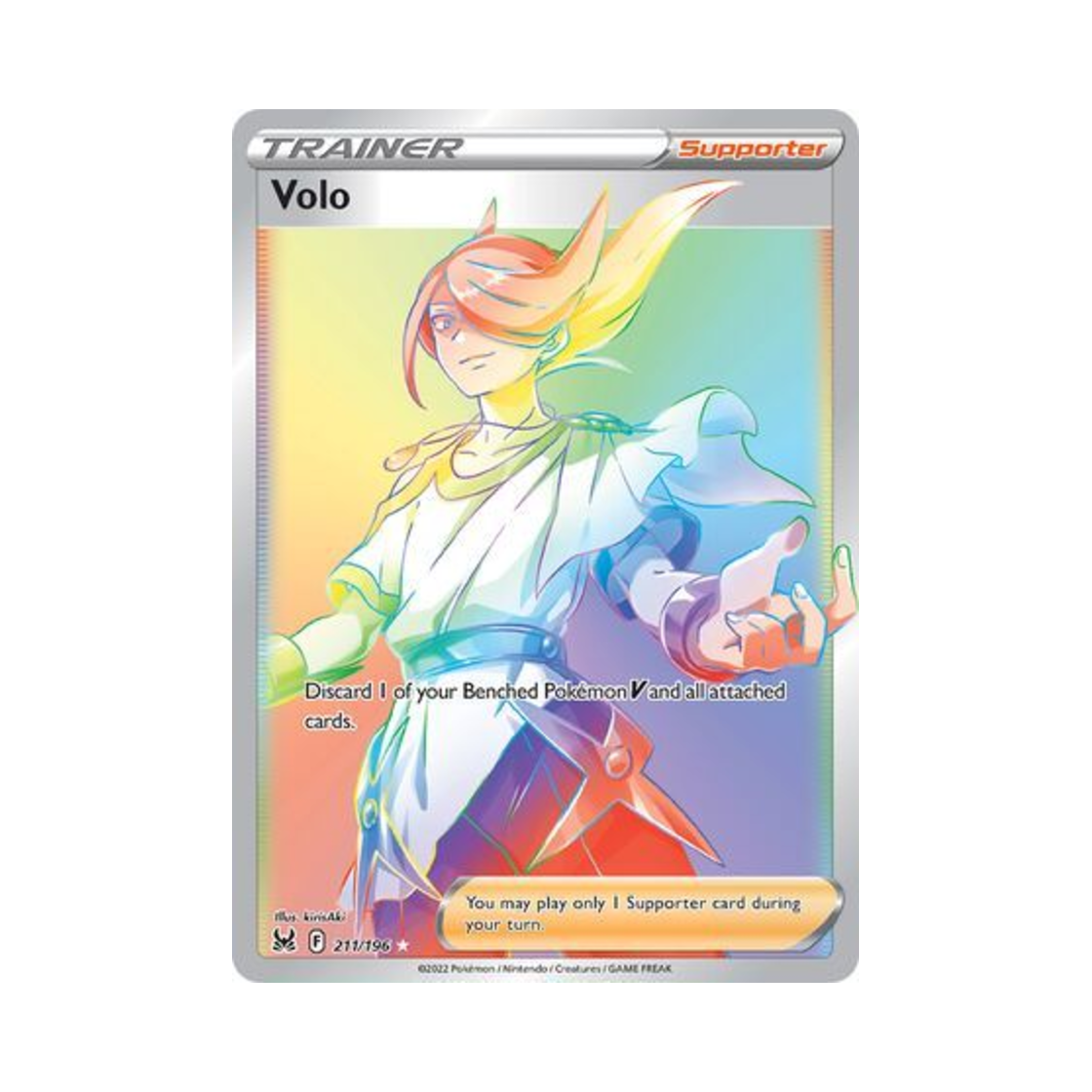 포켓몬 TCG 월로 RR 로스트 오리진 (영문판)(Pokemon TCG Volo RR Lost Origin (English Ver.))