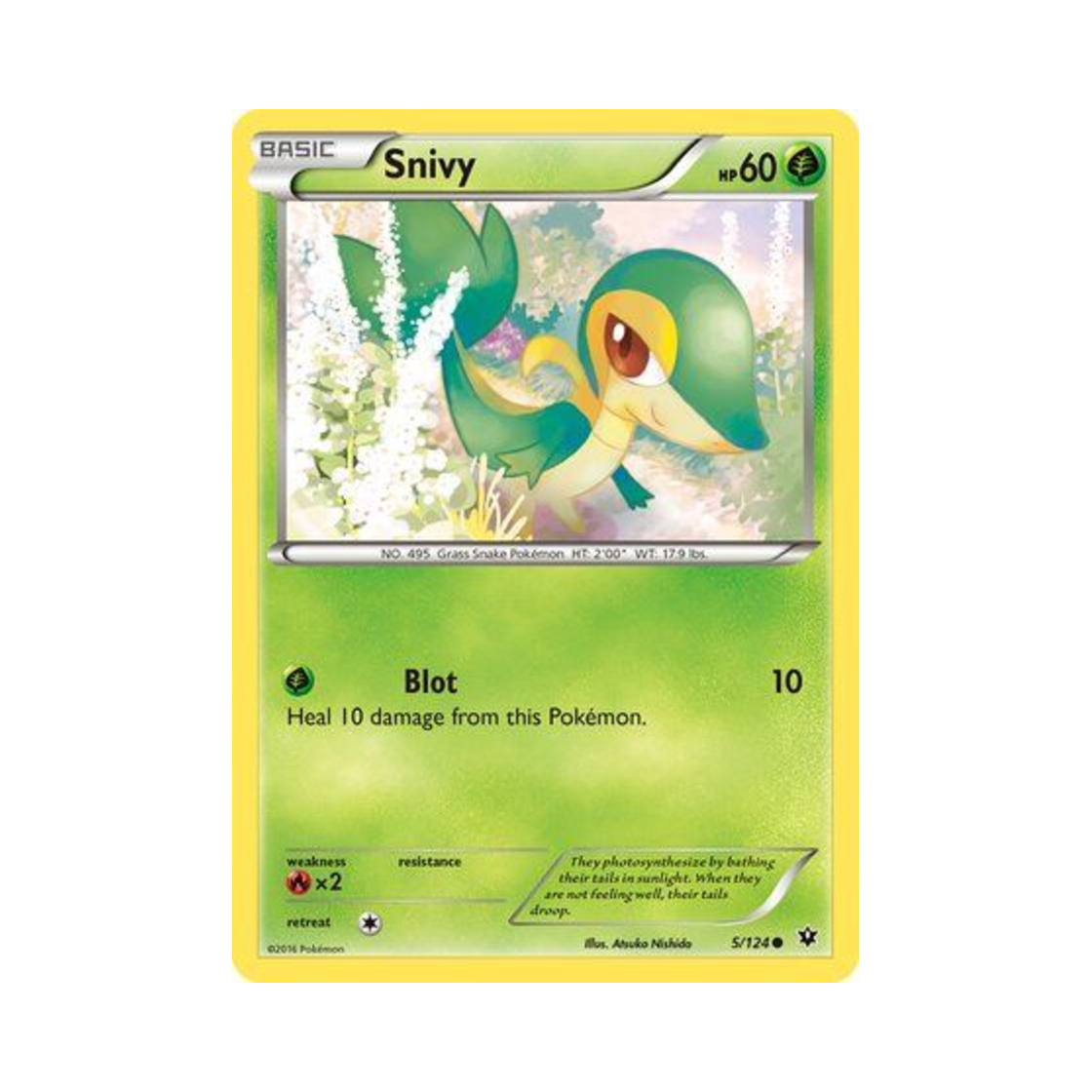 포켓몬 TCG 쥬리비안 C 페이츠 컬라이드 (영문판)(Pokemon TCG Snivy C Fates Collide (English Ver.)) - 1