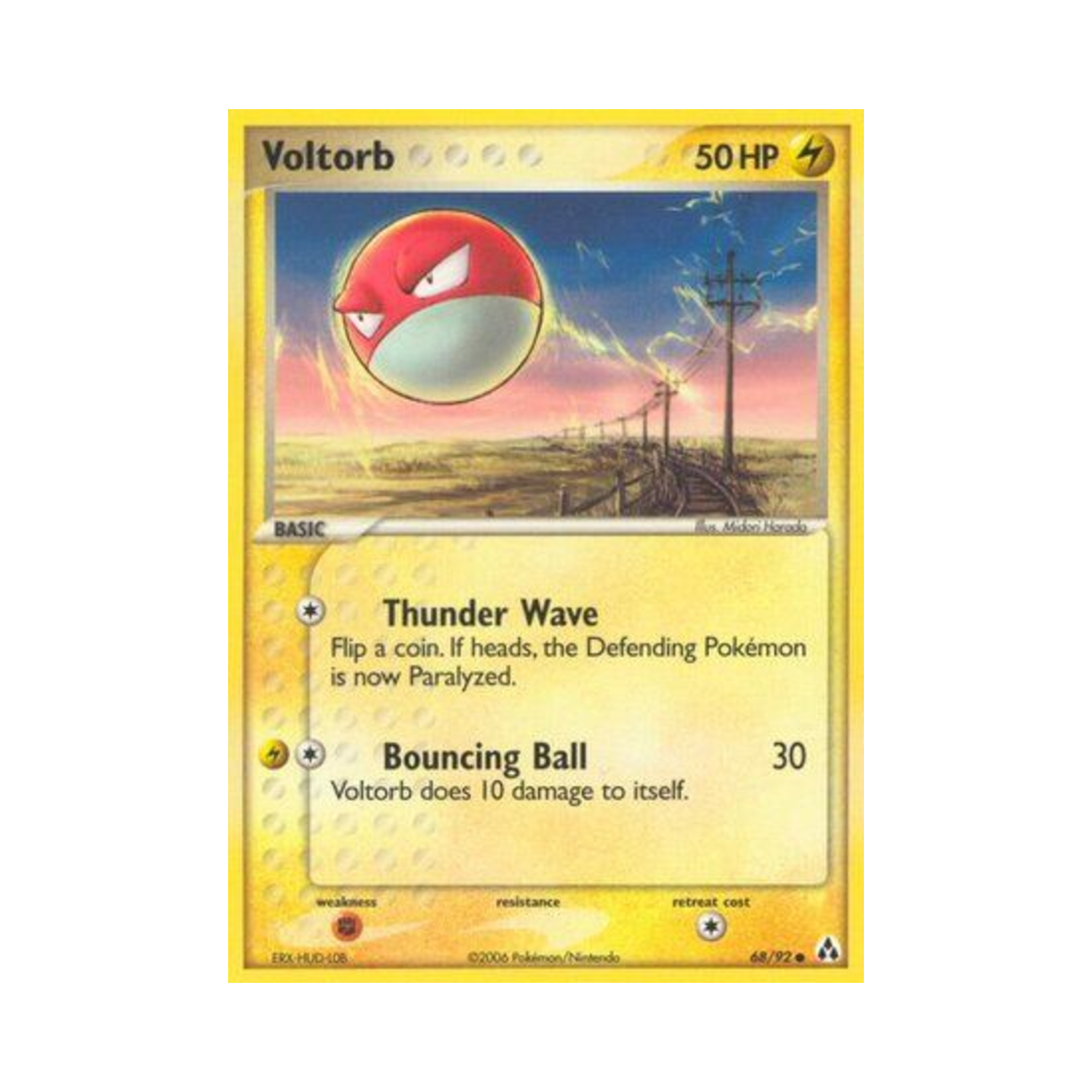 포켓몬 TCG 찌리리공 C EX 레전드 메이커 (영문판)(Pokemon TCG Voltorb C EX Legend Maker (English Ver.))