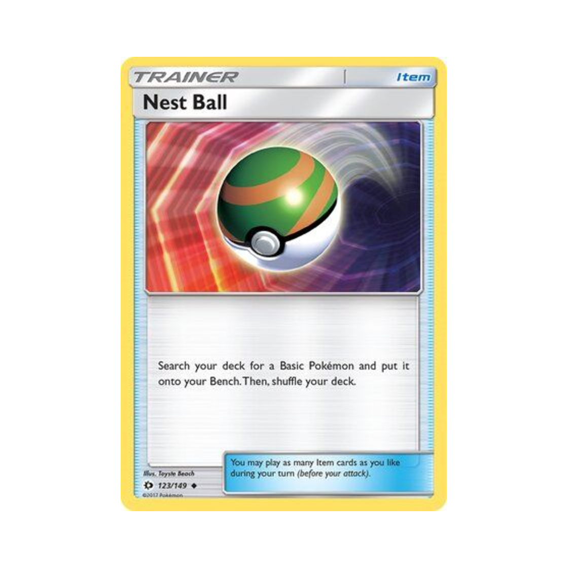 포켓몬 TCG 네스트볼 U 썬 & 문 (영문판)(Pokemon TCG Nest Ball U Sun & Moon (English Ver.)) - 1