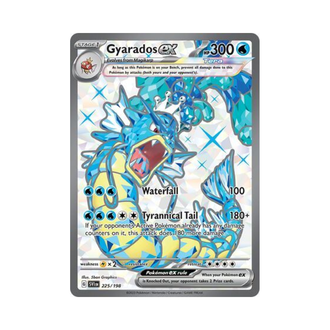 포켓몬 TCG 갸라도스 ex UR 스칼렛 & 바이올렛 (영문판)(Pokemon TCG Gyarados ex UR Scarlet & Violet (English Ver.)) - 1
