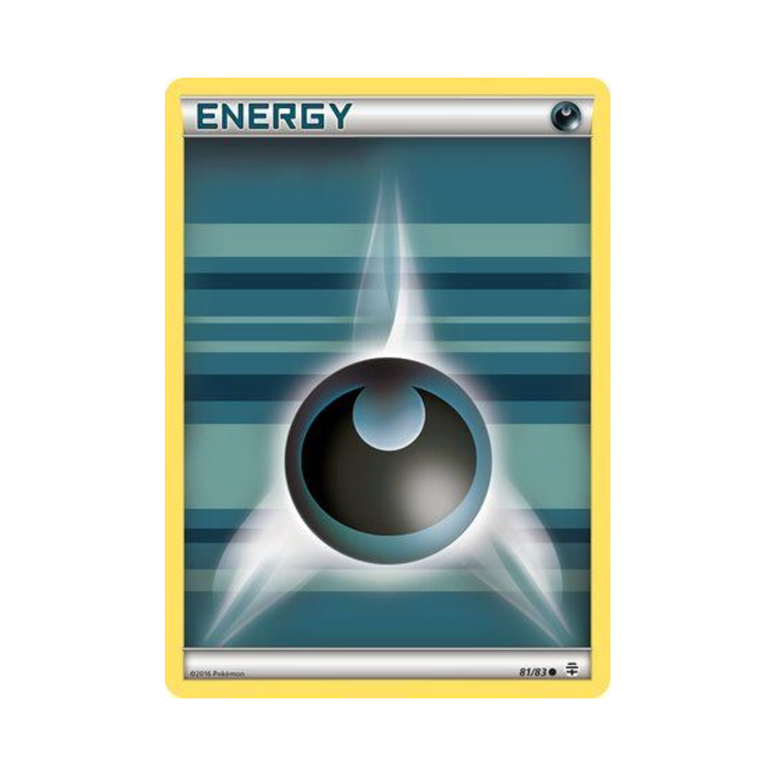 포켓몬 TCG 기본 악 에너지 C 제네레이션즈 (영문판)(Pokemon TCG Darkness Energy C Generations (English Ver.)) - 1