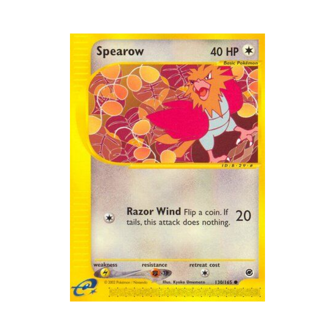 포켓몬 TCG 깨비참 C 익스페디션 베이스 세트 (영문판)(Pokemon TCG Spearow C Expedition Base Set (English Ver.)) - 1