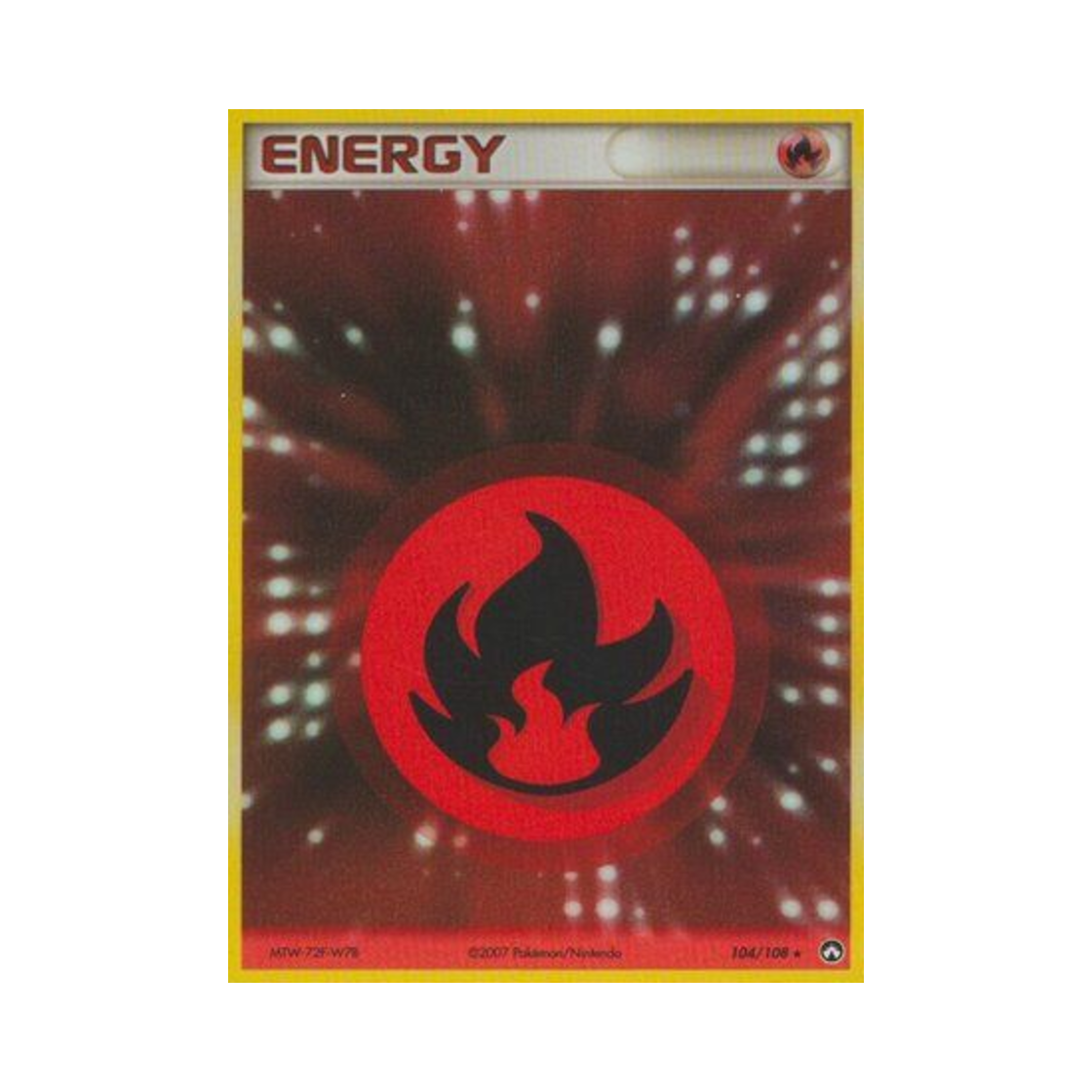 포켓몬 TCG 기본 불꽃 에너지 RH EX 파워 키퍼스(영문판)(Pokemon TCG Fire Energy RH EX Power Keepers (English Ver.)) - 1