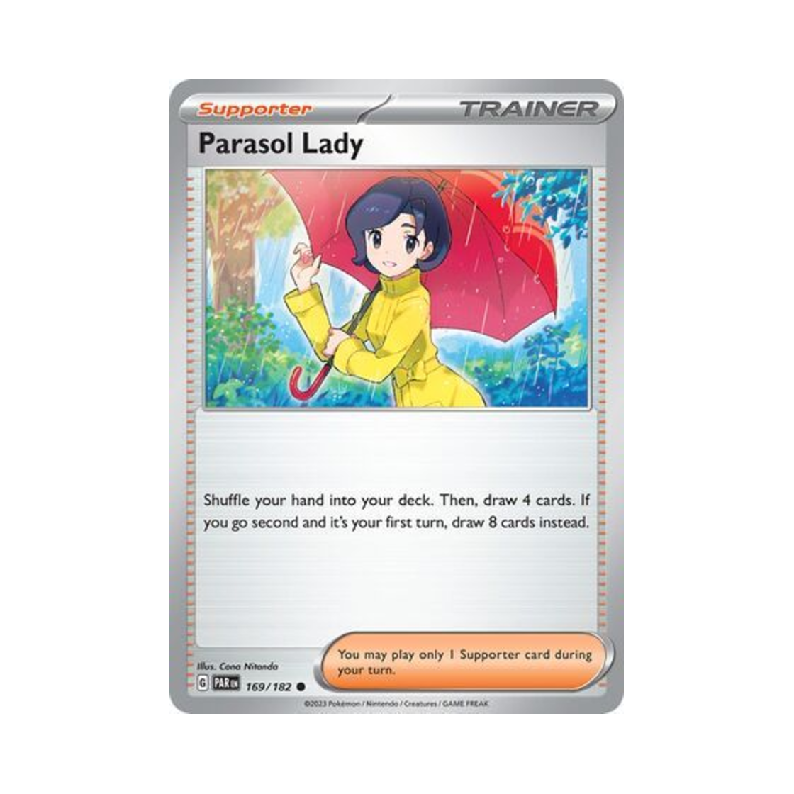 포켓몬 TCG 파라솔 아가씨 C 파라독스 리프트 (영문판)(Pokemon TCG Parasol Lady C Paradox Rift (English Ver.)) - 1
