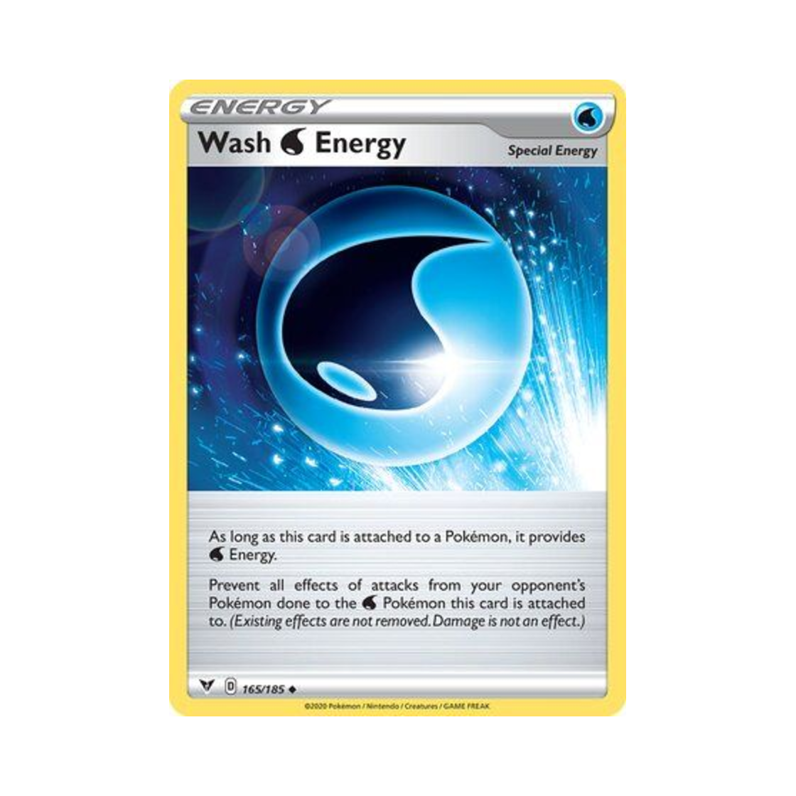 포켓몬 TCG 워시 물 에너지 U 비비드 볼티지 (영문판)(Pokemon TCG Wash Water Energy U Vivid Voltage (English Ver.)) - 1