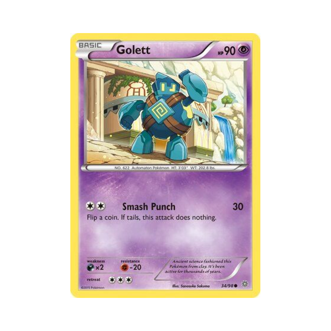 포켓몬 TCG 골비람 C 에인션트 오리진스 (영문판)(Pokemon TCG Golett C Ancient Origins (English Ver.)) - 1