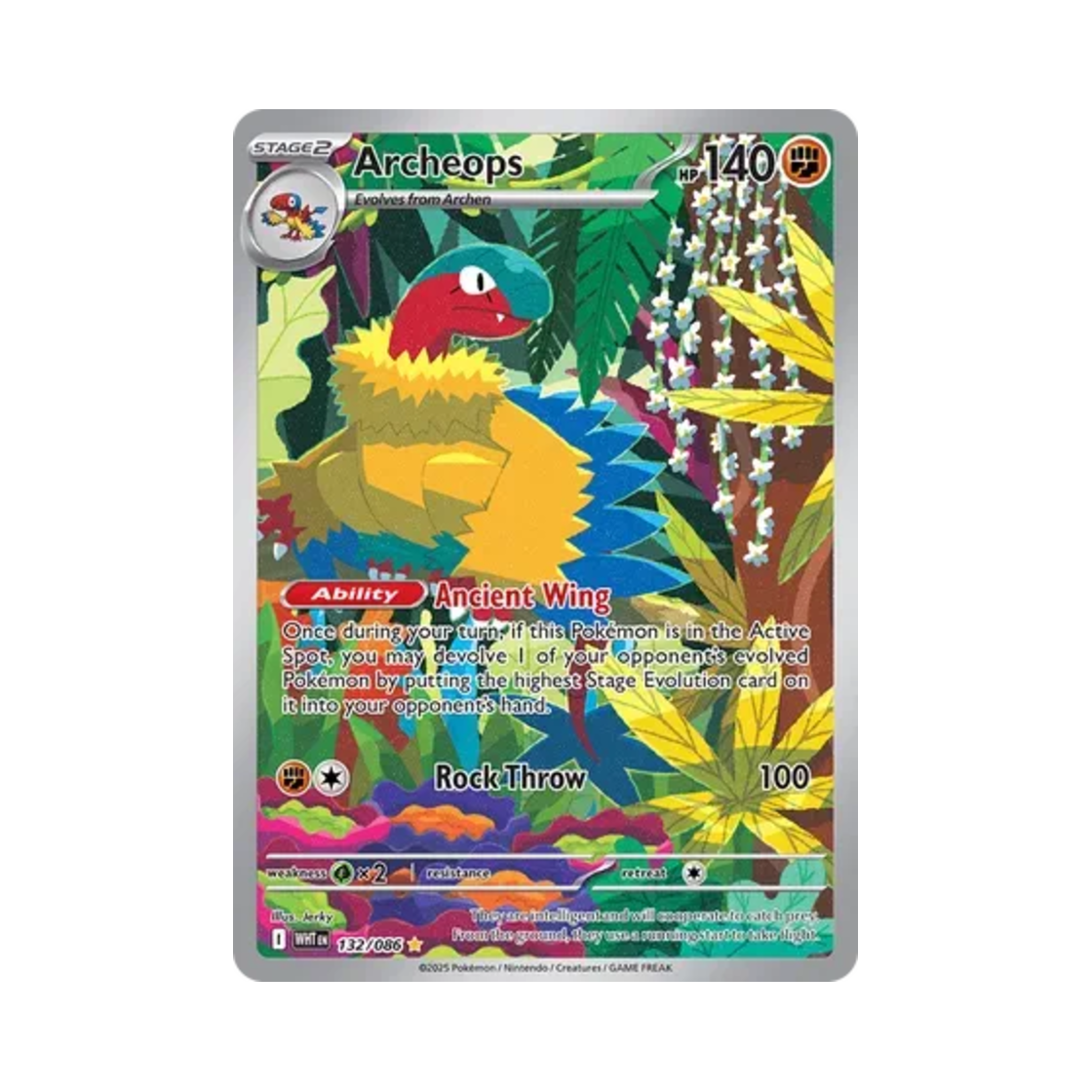 포켓몬 TCG 아케오스 IR 화이트플레어 (영문판)(Pokemon TCG Archeops IR White Flare (English Ver.)) - 1