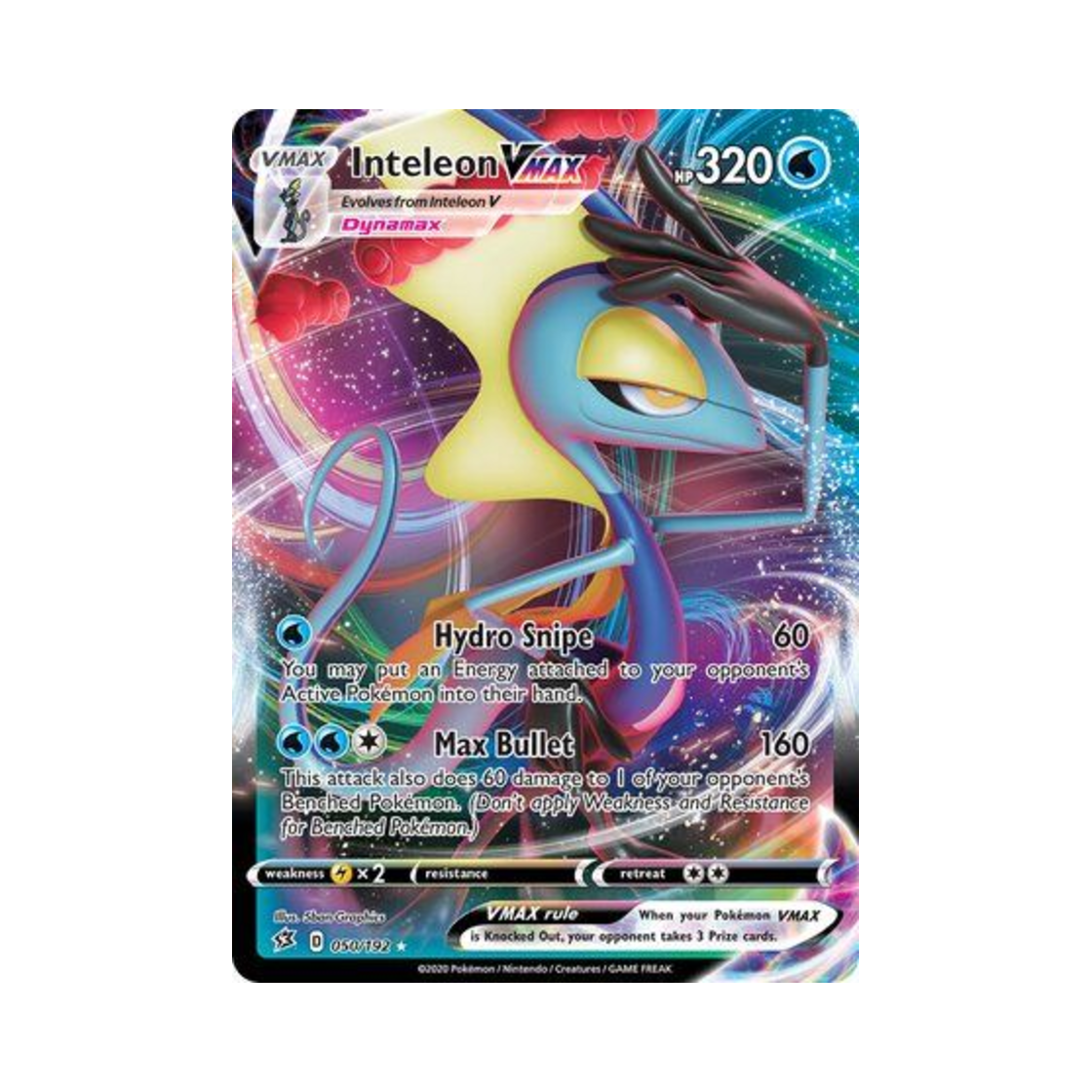 포켓몬 TCG 인텔리레온 VMAX HRV 레벌 크래시 (영문판)(Pokemon TCG Inteleon VMAX HRV Rebel Clash (English Ver.)) - 1