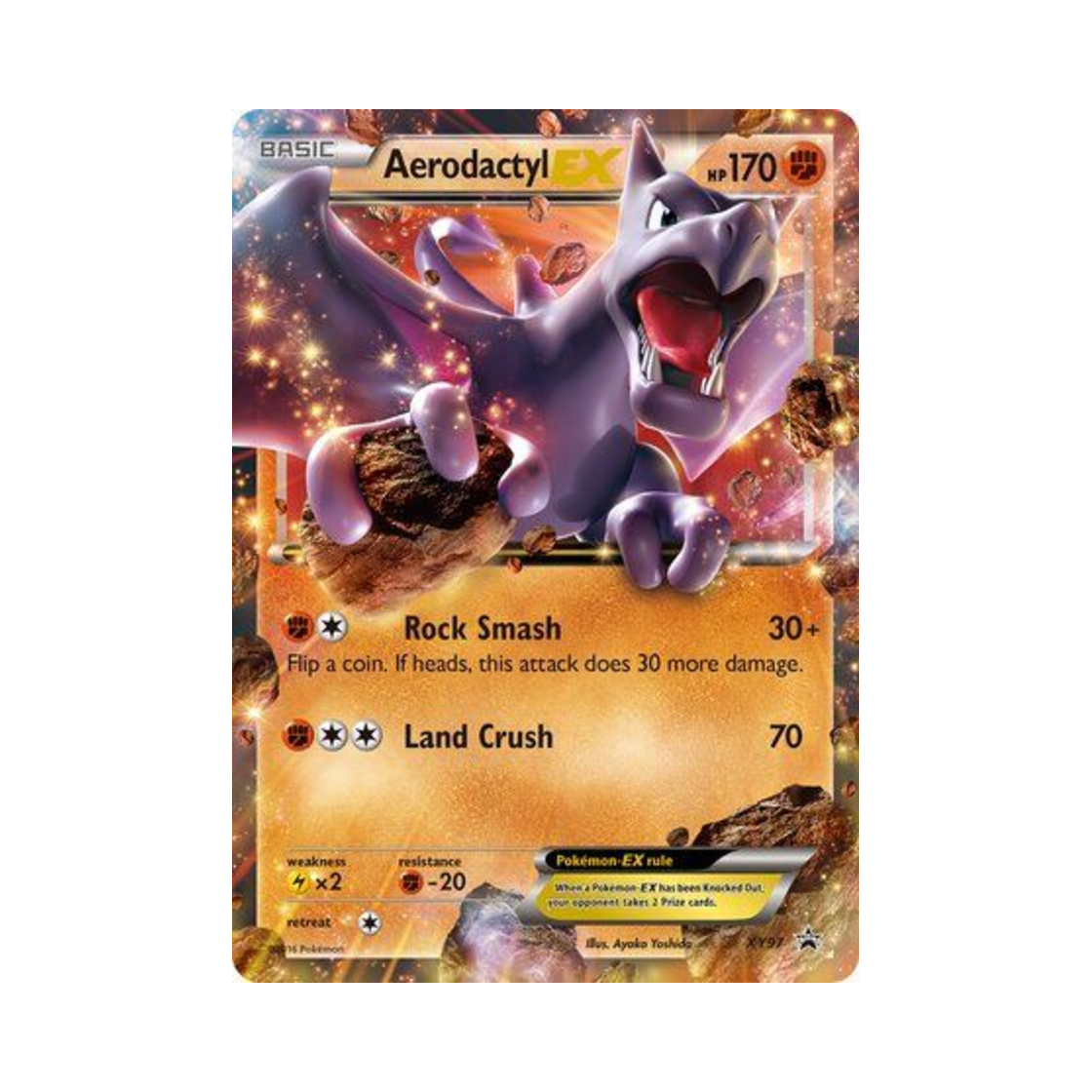 포켓몬 TCG 프테라 EX P XY 프로모 카드 (영문판)(Pokemon TCG Aerodactyl EX P XY Promos (English Ver.)) - 1