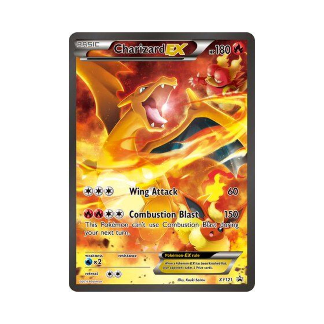 포켓몬 TCG 리자몽 EX 점보 P XY 프로모 카드 (영문판)(Pokemon TCG Charizard EX Jumbo P XY Promos (English Ver.)) - 1