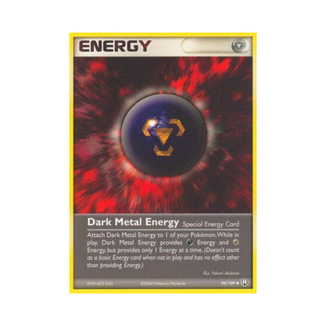 포켓몬 TCG 다크 메탈 에너지 U EX 로켓단 리턴즈 (영문판)(Pokemon TCG Dark Metal Energy U EX Team Rocket Returns (English Ver.)) - 1