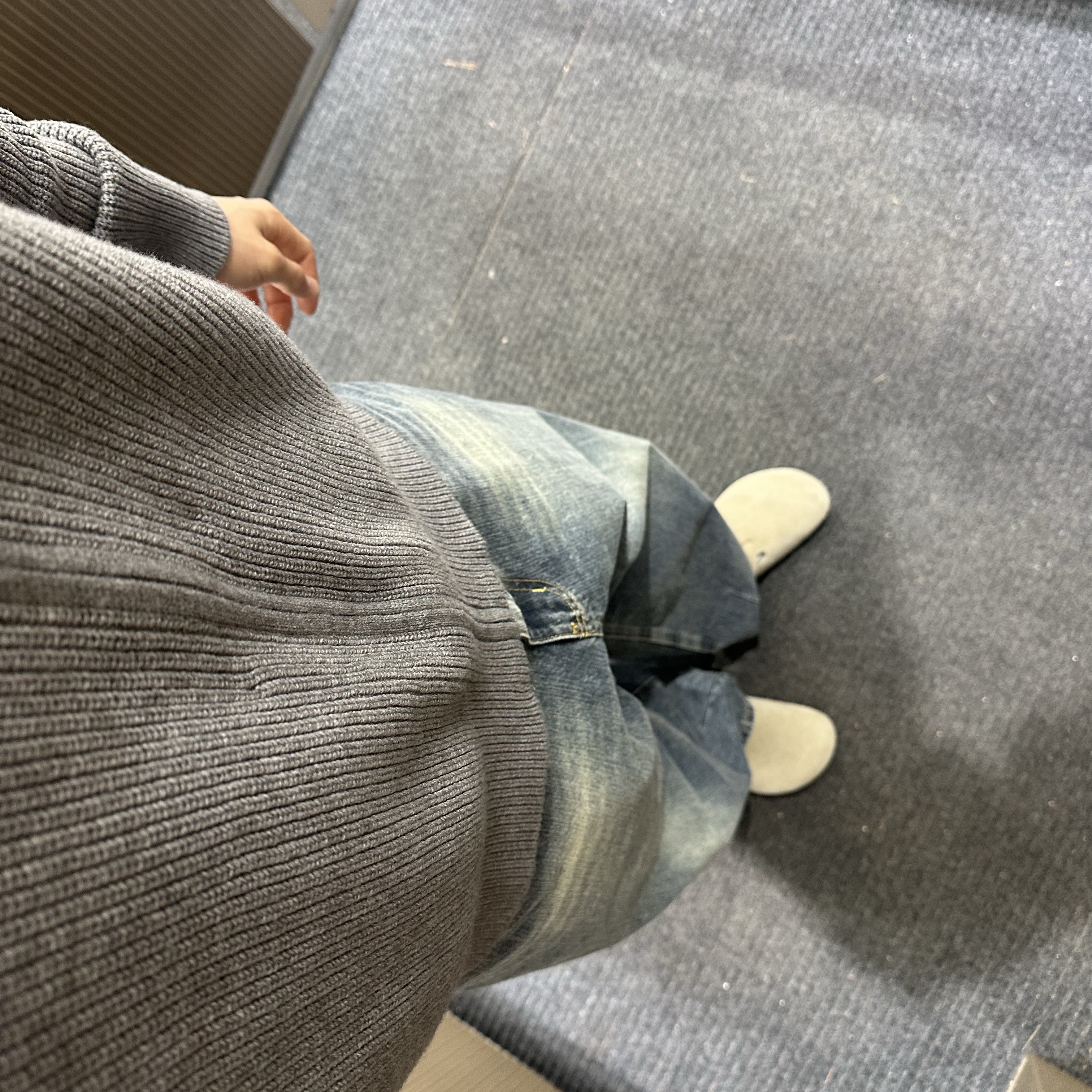 Birkenstock Boston Soft Footbed Taupe - Regular 착용 스타일