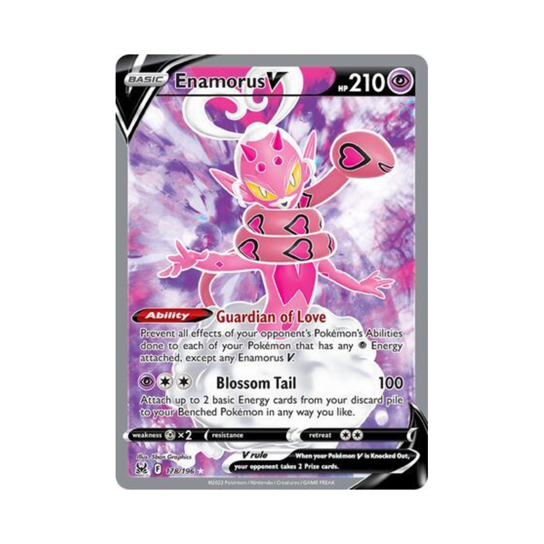 포켓몬 TCG 러브로스 V RU 로스트 오리진 (영문판)(Pokemon TCG Enamorus V RU Lost Origin (English Ver.)) - 1
