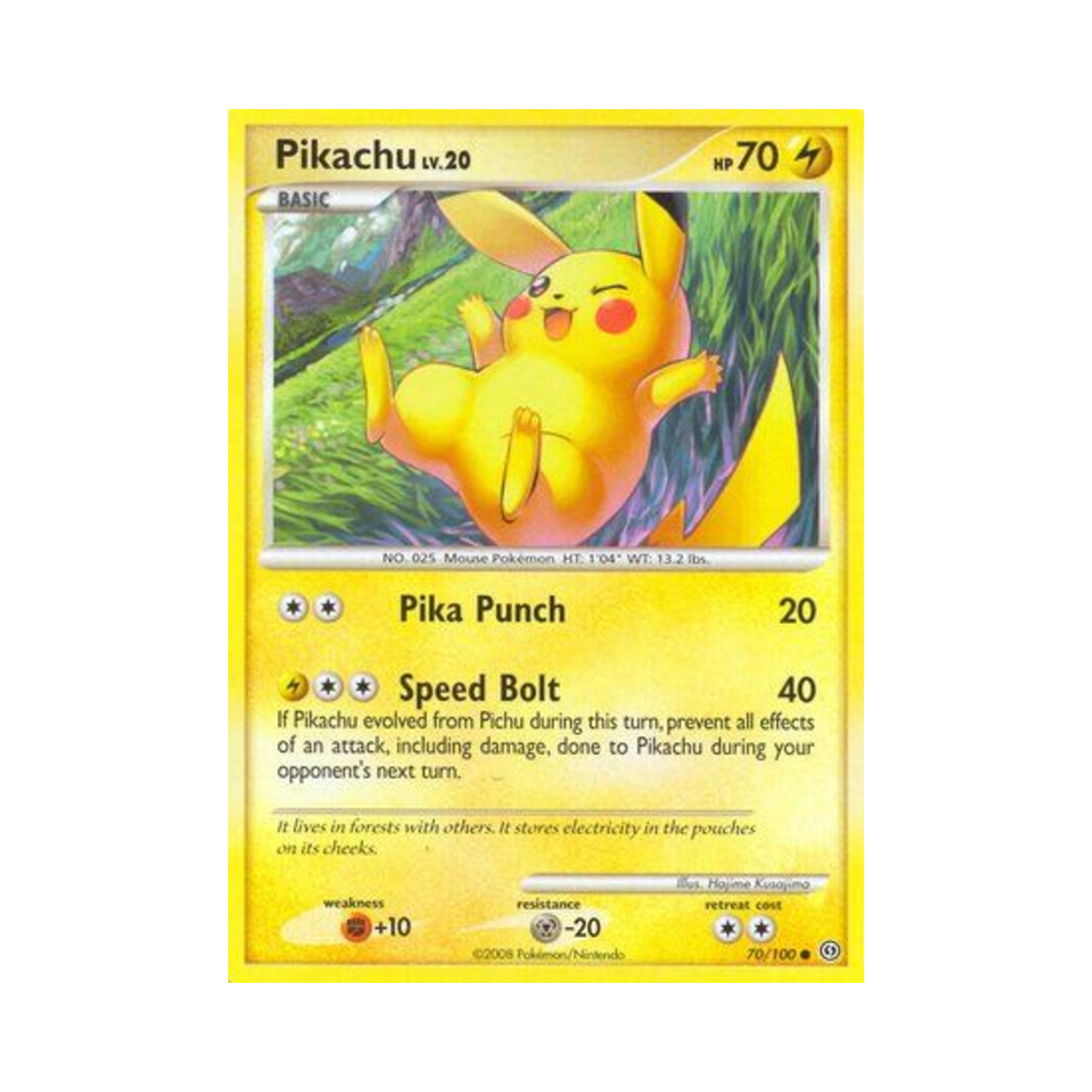 포켓몬 TCG 피카츄 C 스톰프론트 (영문판)(Pokemon TCG Pikachu C Stormfront (English Ver.)) - 1