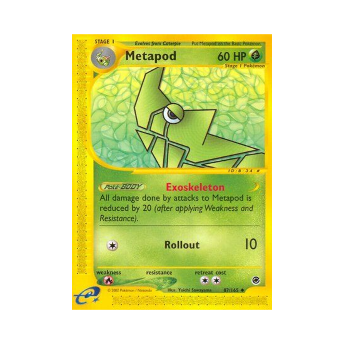 포켓몬 TCG 단데기 U 익스페디션 베이스 세트 (영문판)(Pokemon TCG Metapod U Expedition Base Set (English Ver.))
