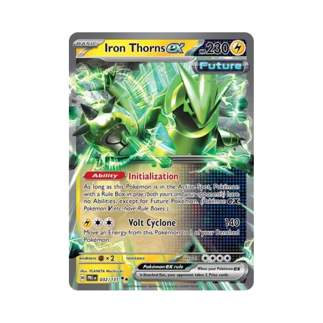 포켓몬 TCG 무쇠가시 ex DR 프리즈매틱 에볼루션즈 (영문판)(Pokemon TCG Iron Thorns ex DR Prismatic Evolutions (English Ver.)) - 1