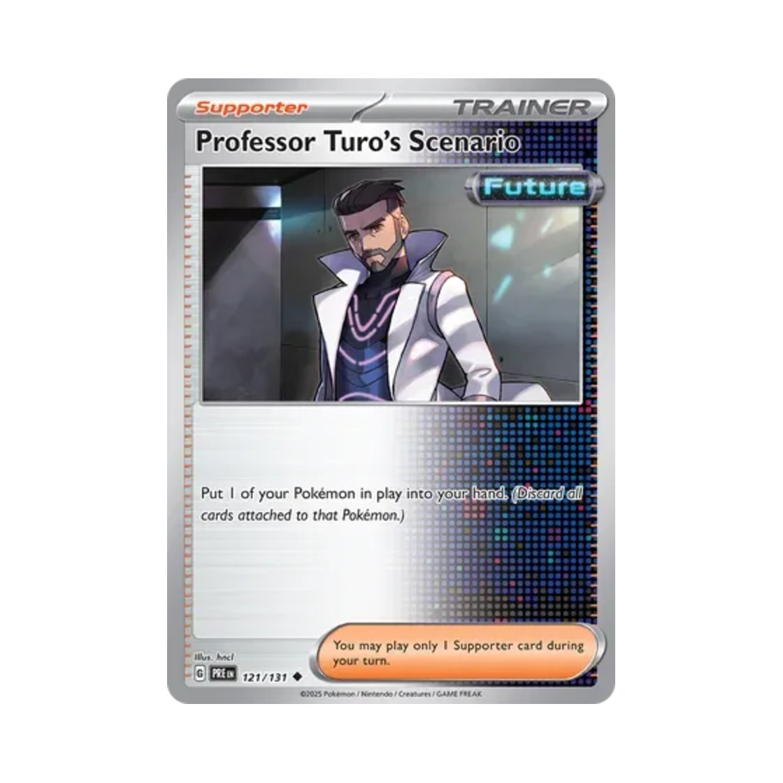 PRE121/131 Pokemon TCG Professor Turo's Scenario U Prismatic Evolutions (English Ver.)