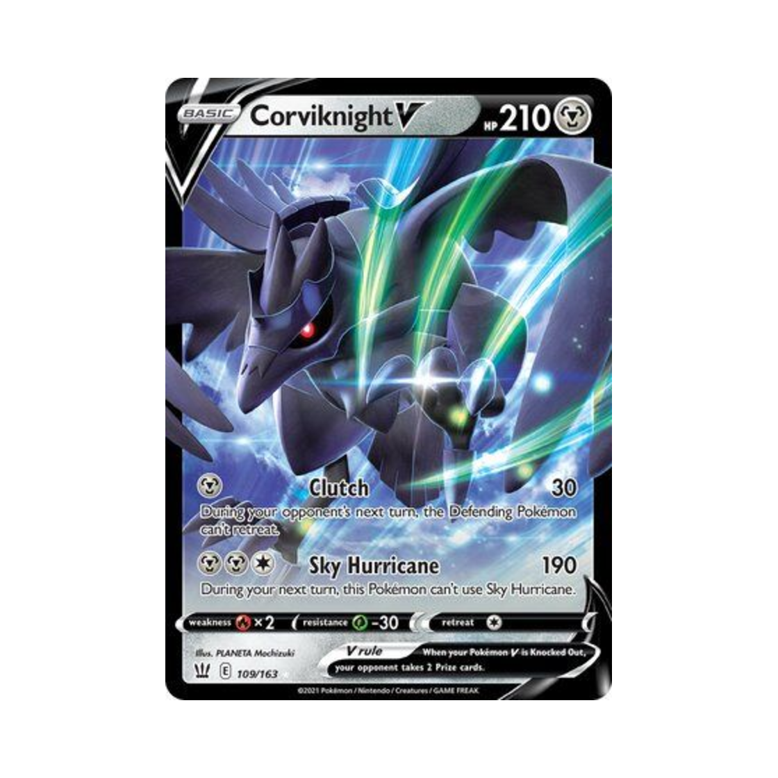 포켓몬 TCG 아머까오 V HRV 배틀 스타일즈 (영문판)(Pokemon TCG Corviknight V HRV Battle Styles (English Ver.))