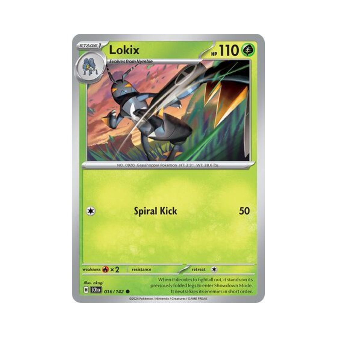 포켓몬 TCG 엑스레그 C 스텔라 크라운 (영문판)(Pokemon TCG Lokix C Stellar Crown (English Ver.)) - 1
