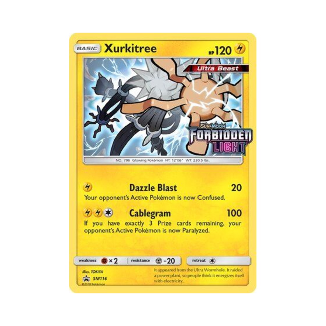 포켓몬 TCG 전수목 P 썬 & 문 프로모카드 (영문판)(Pokemon TCG Xurkitree P Sun & Moon Promos (English Ver.))