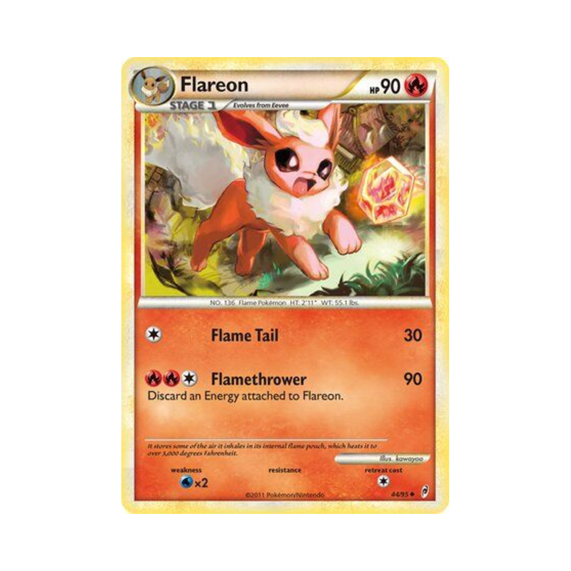 포켓몬 TCG 부스터 U 콜 오브 레전즈 (영문판)(Pokemon TCG Flareon U Call of Legends (English Ver.)) - 1