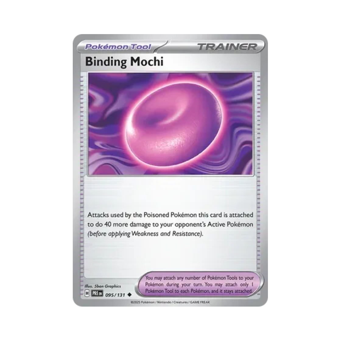 PRE095/131 Pokemon TCG Binding Mochi U Prismatic Evolutions (English Ver.)