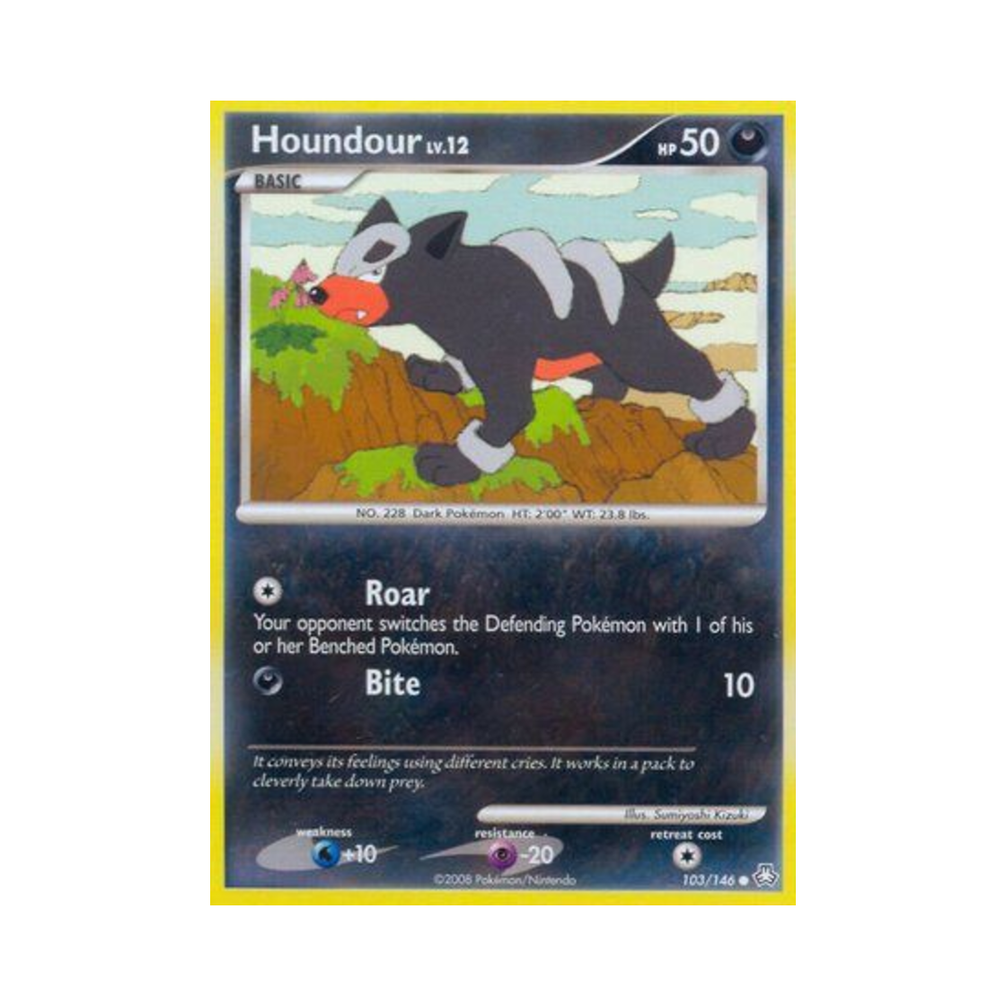 포켓몬 TCG 델빌 C 레전드 어웨이크드 (영문판)(Pokemon TCG Houndour C Legends Awakened (English Ver.)) - 1