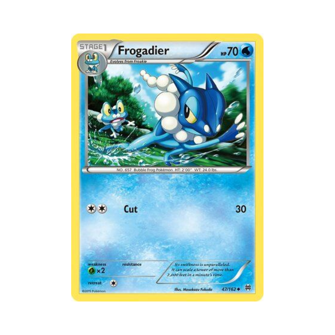 포켓몬 TCG 개굴반장 U 브레이크스루 (영문판)(Pokemon TCG Frogadier U BREAKthrough (English Ver.))