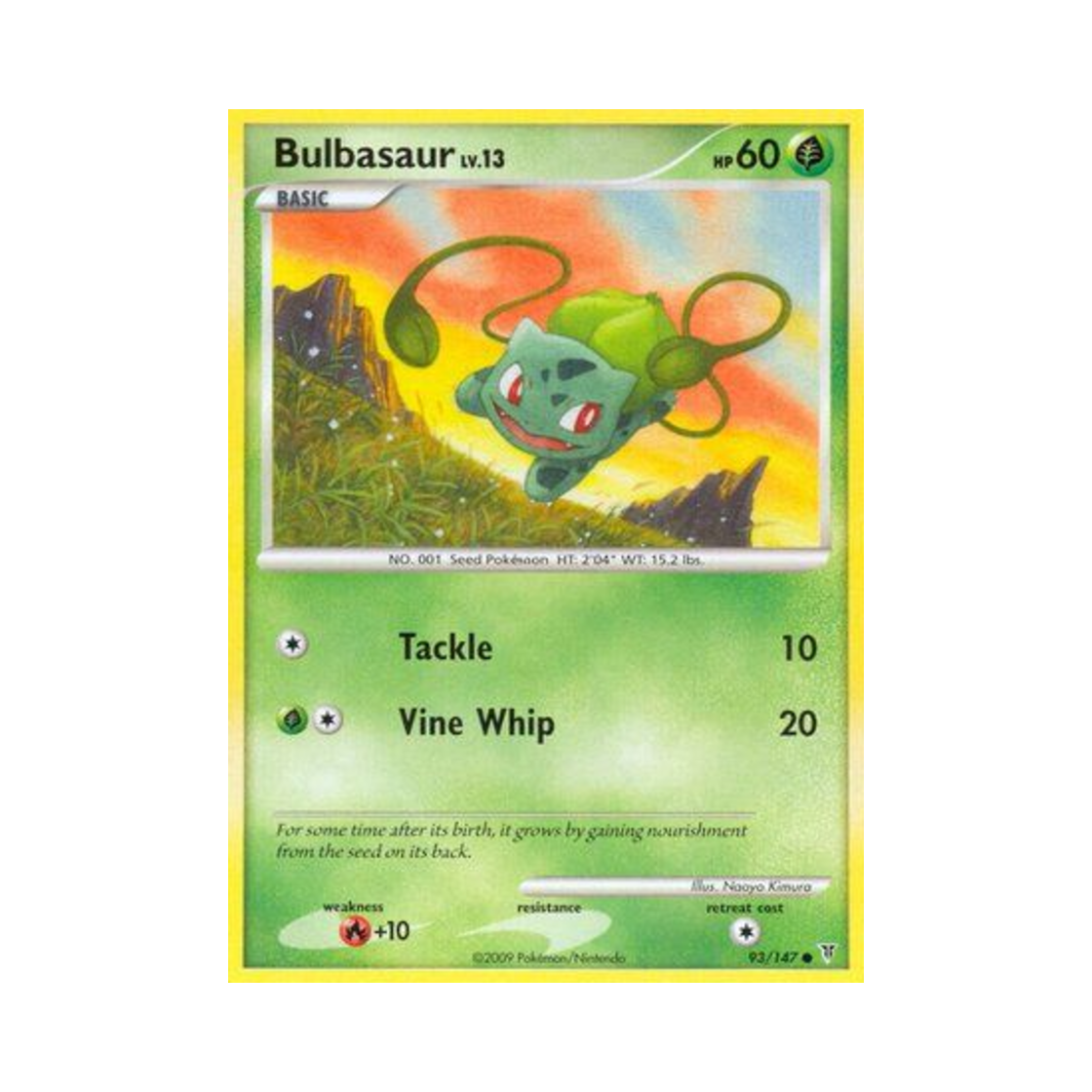 포켓몬 TCG 이상해씨 C 슈프림 빅터스 (영문판)(Pokemon TCG Bulbasaur C Supreme Victors (English Ver.))