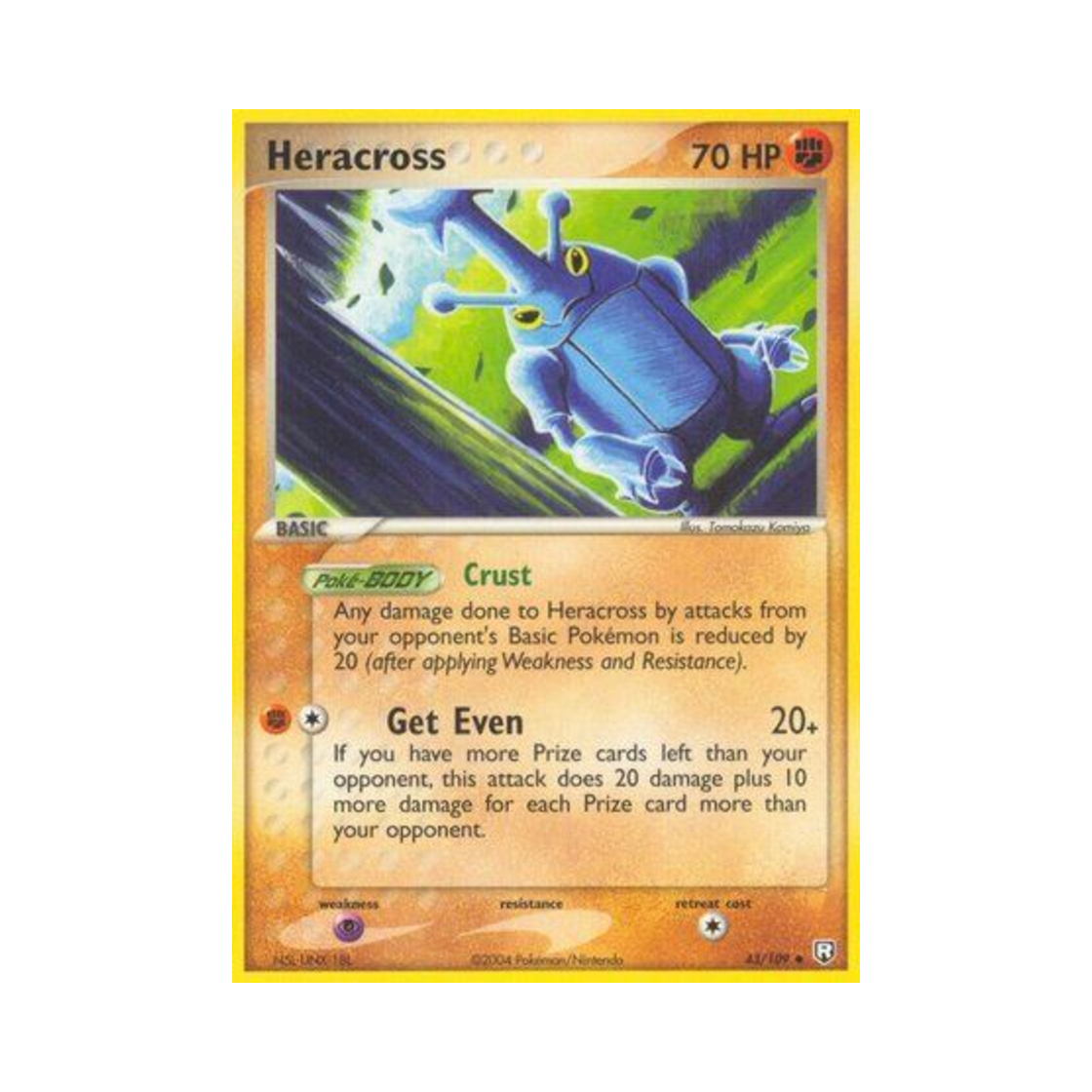 포켓몬 TCG 헤라크로스 U EX 로켓단 리턴즈 (영문판)(Pokemon TCG Heracross U EX Team Rocket Returns (English Ver.)) - 1